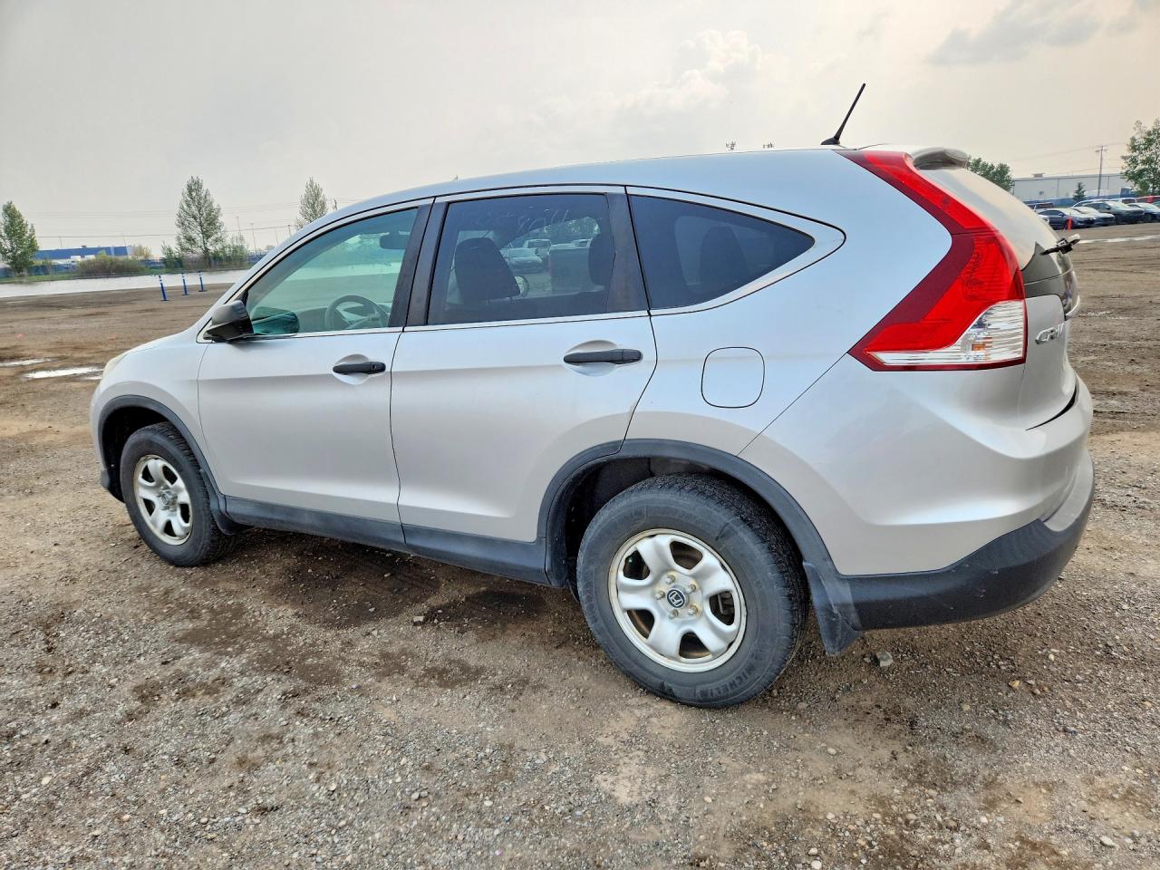 2014 Honda Cr-v Lx Silver vin: 2HKRM4H36EH107016