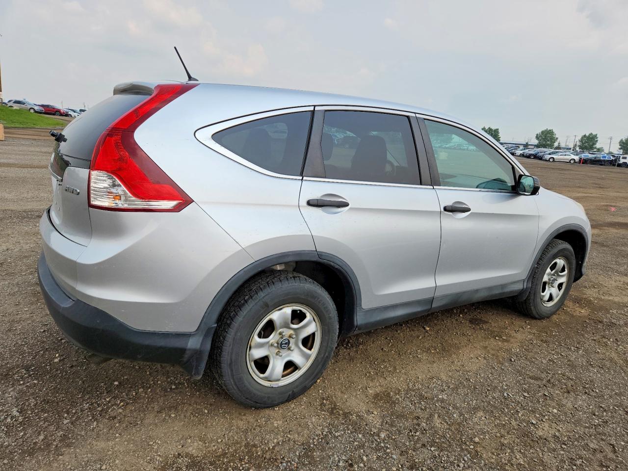 2014 Honda Cr-v Lx Silver vin: 2HKRM4H36EH107016