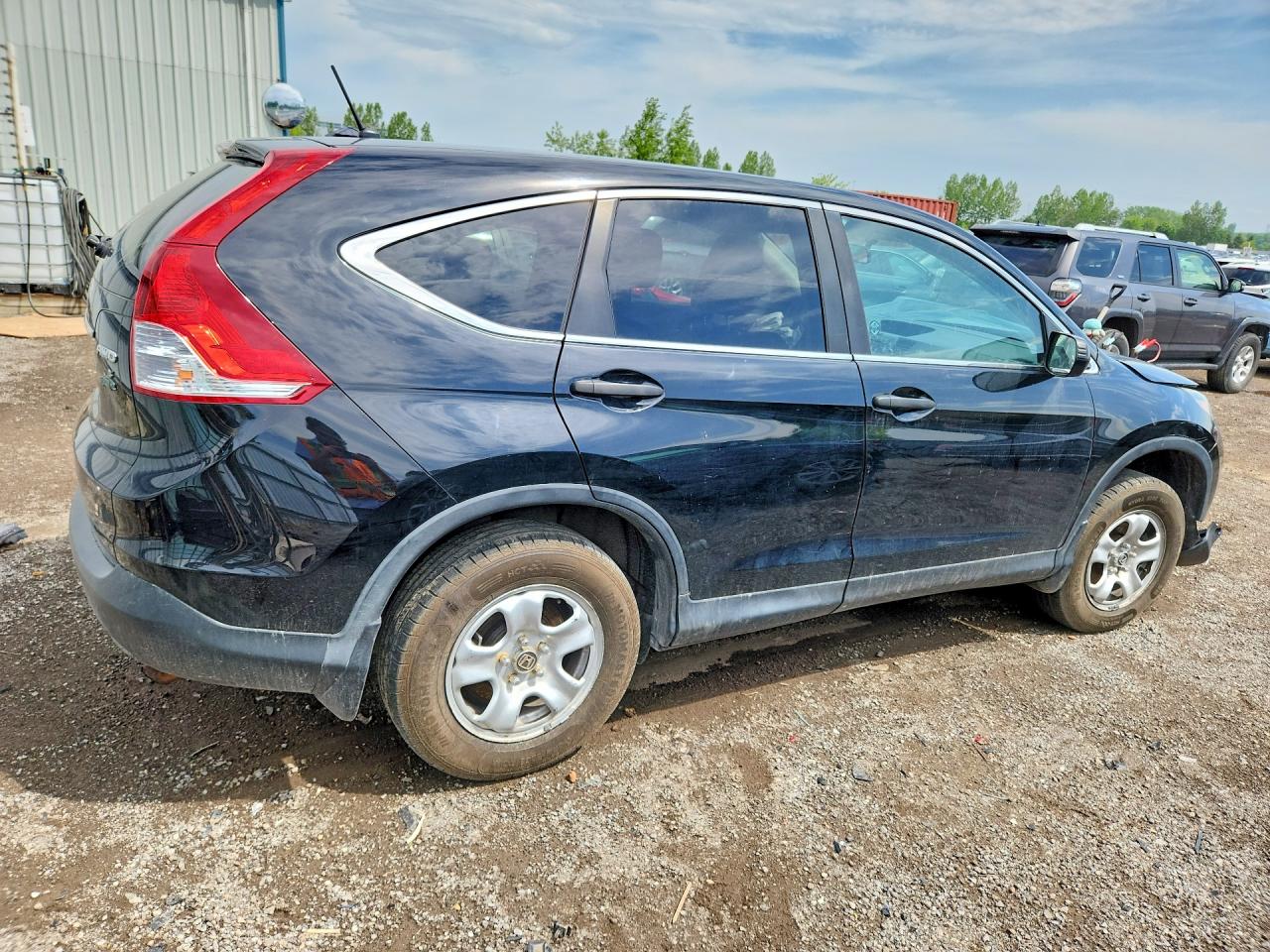 2014 Honda Cr-v Lx Black vin: 2HKRM4H36EH130344