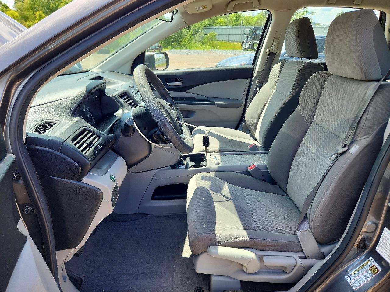 2014 Honda Cr-v Lx Gray vin: 2HKRM4H36EH616992
