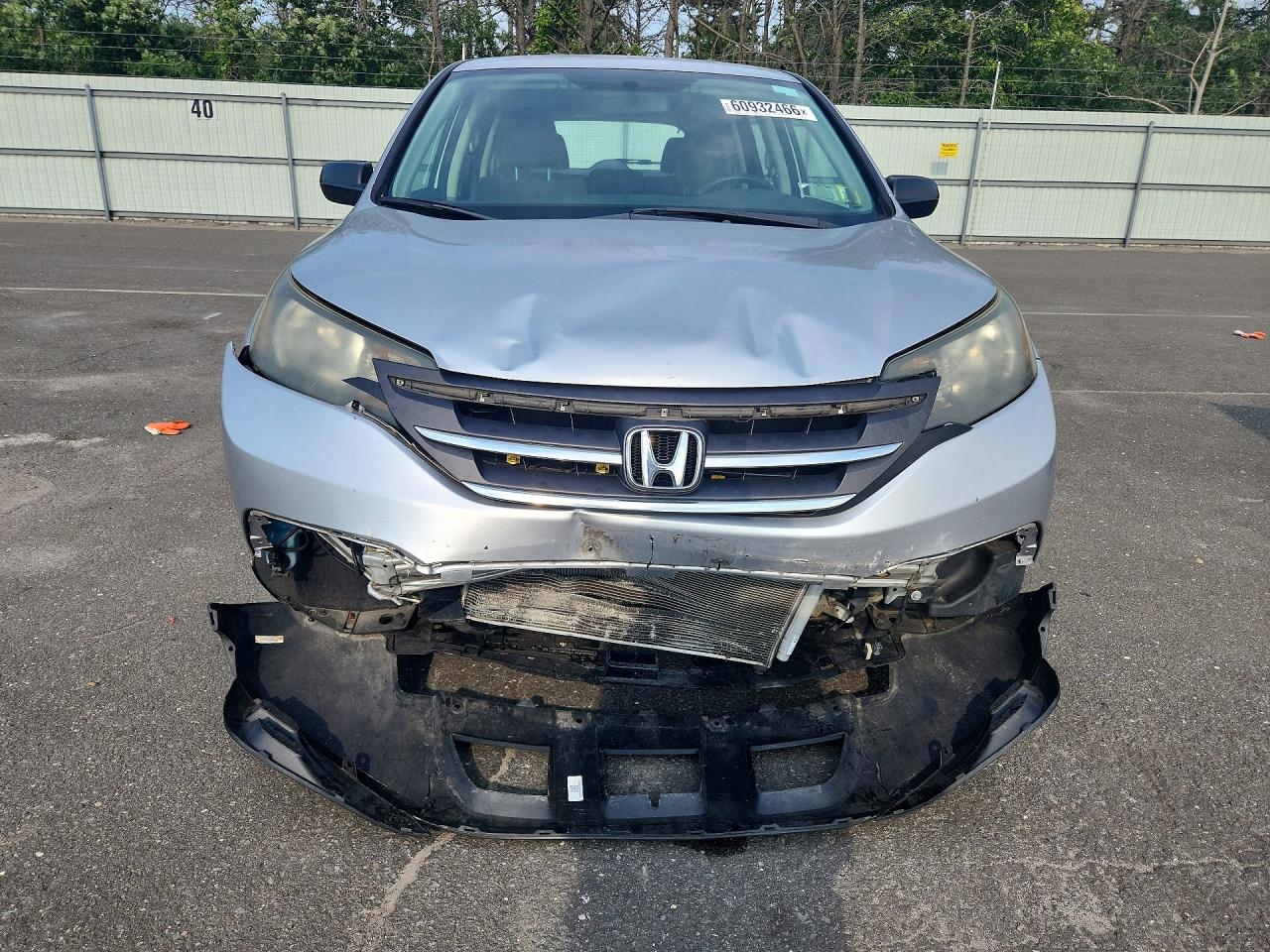 2014 Honda Cr-v Lx Silver vin: 2HKRM4H36EH625997