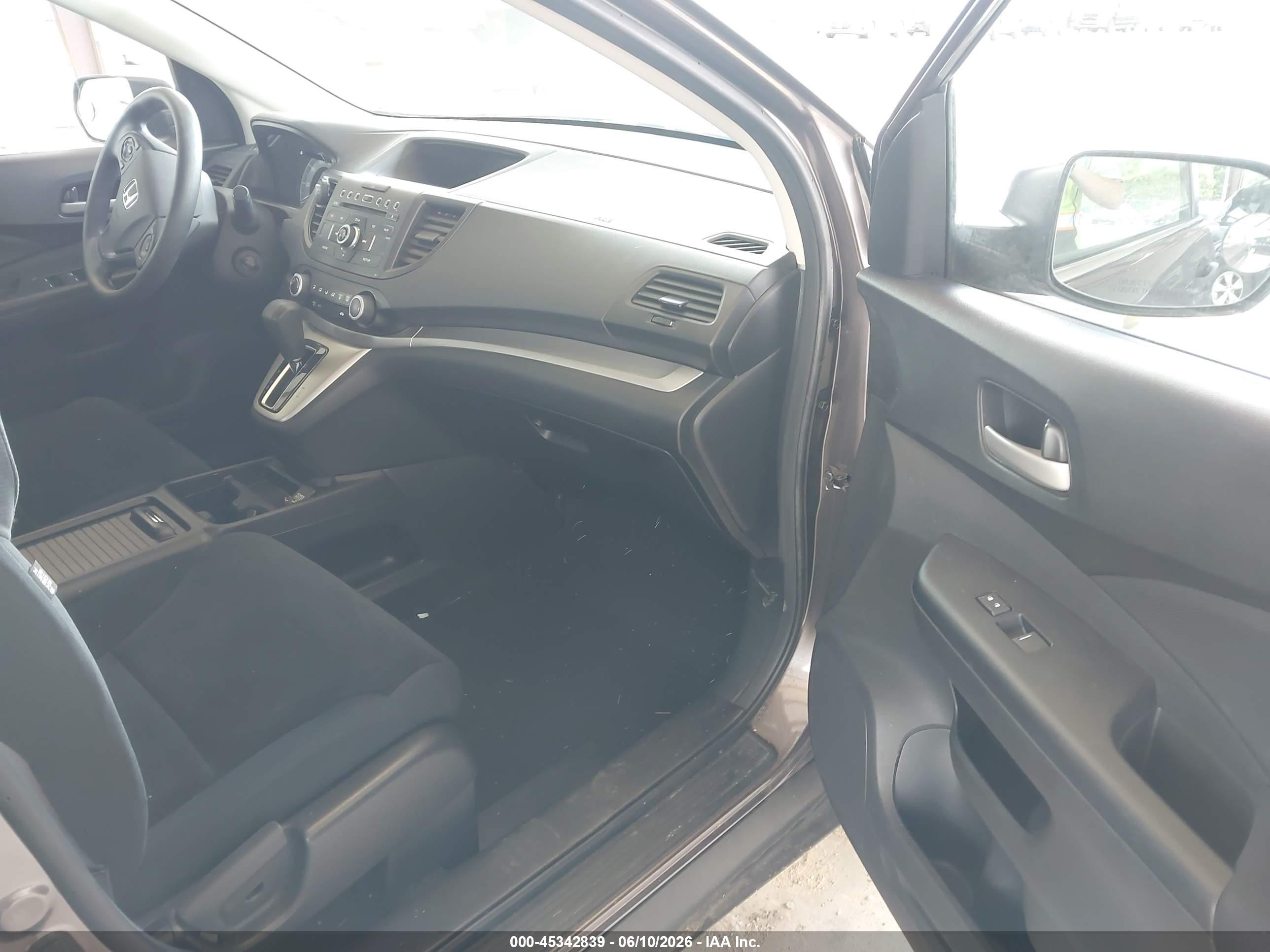2014 Honda Cr-v Lx Серый vin: 2HKRM4H36EH643948