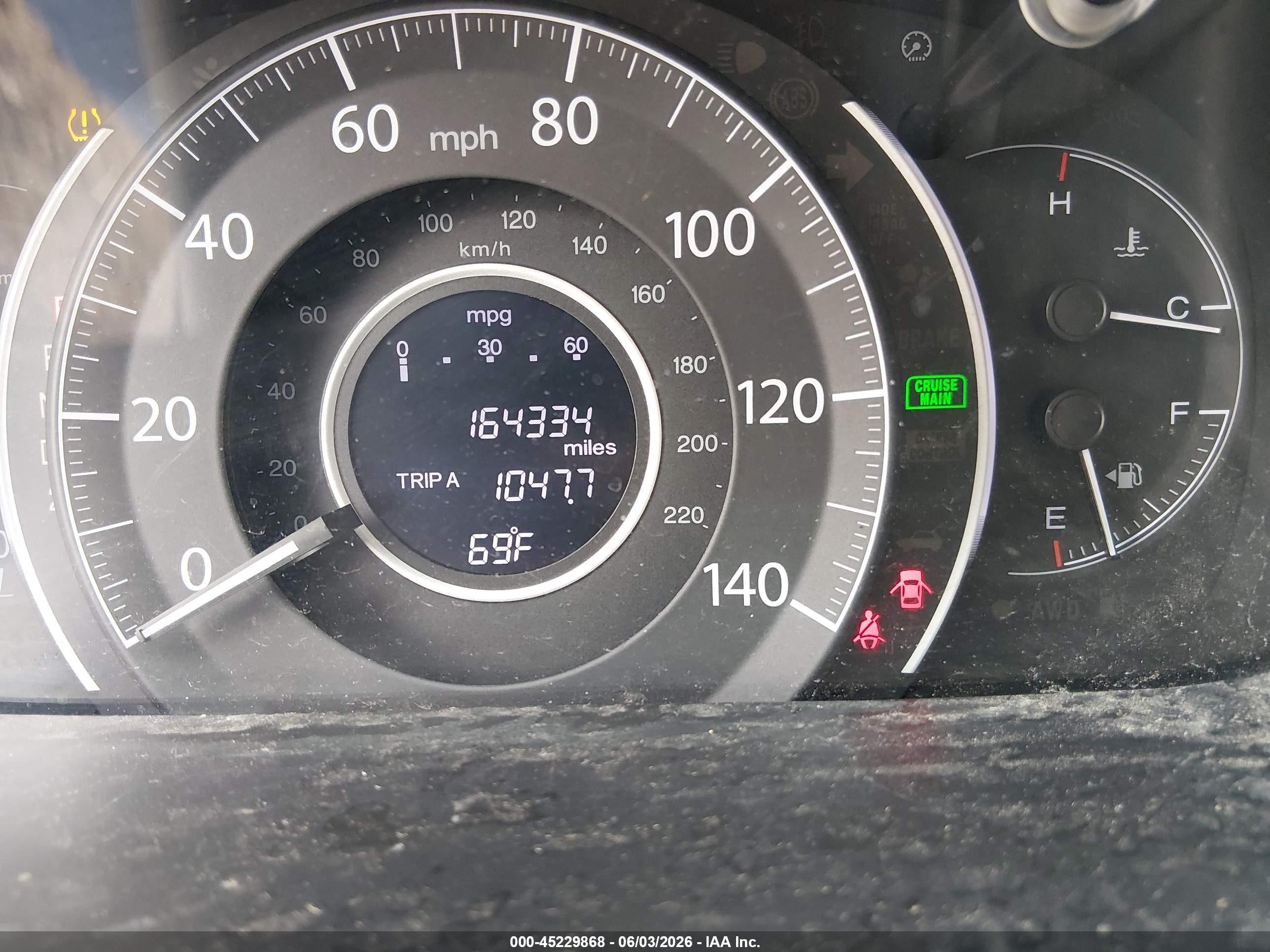 2014 Honda Cr-v Lx Синий vin: 2HKRM4H36EH644064