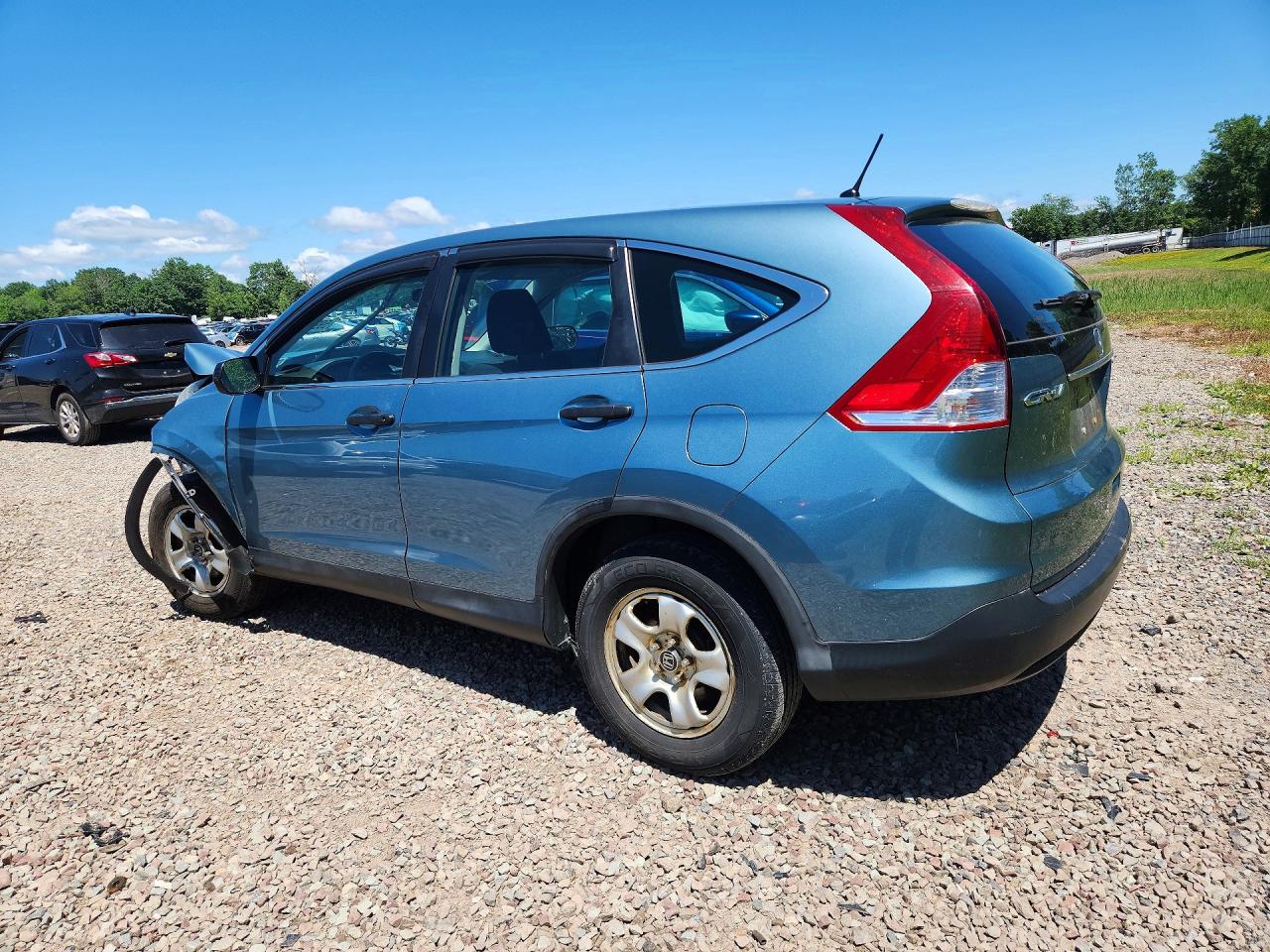 2014 Honda Cr-v Lx Синий vin: 2HKRM4H36EH650527