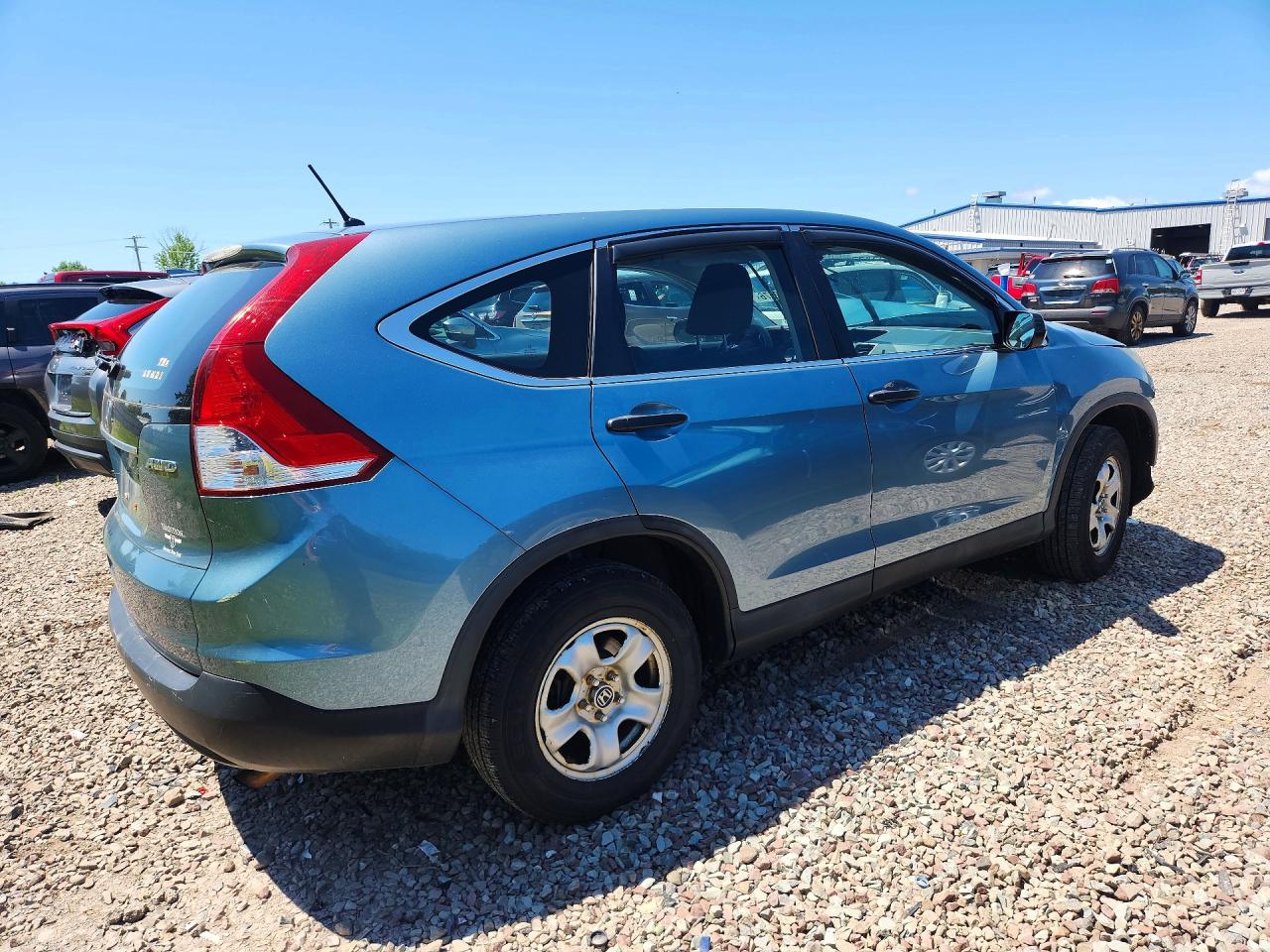 2014 Honda Cr-v Lx Синий vin: 2HKRM4H36EH650527
