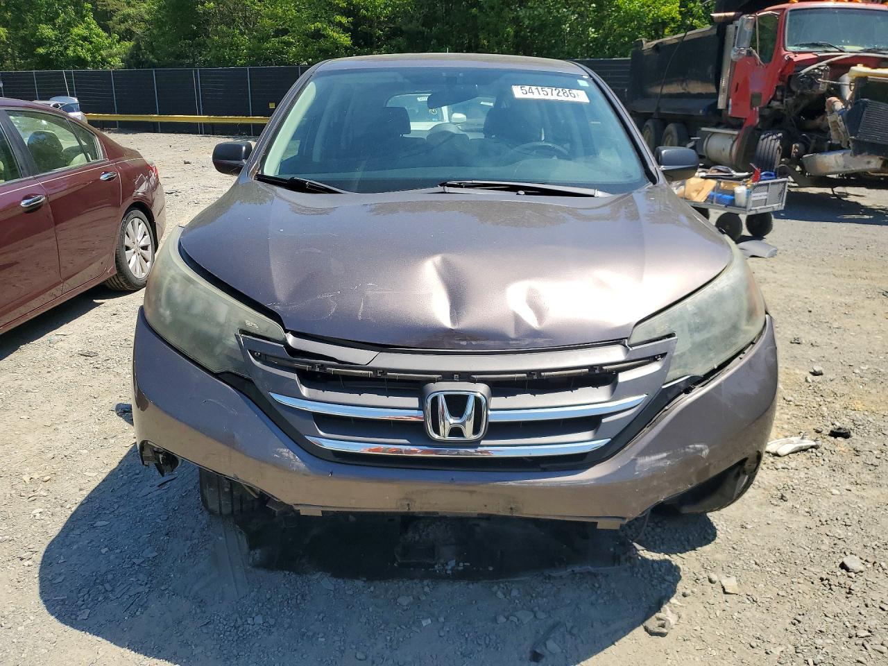 2014 Honda Cr-v Lx Gray vin: 2HKRM4H36EH654187