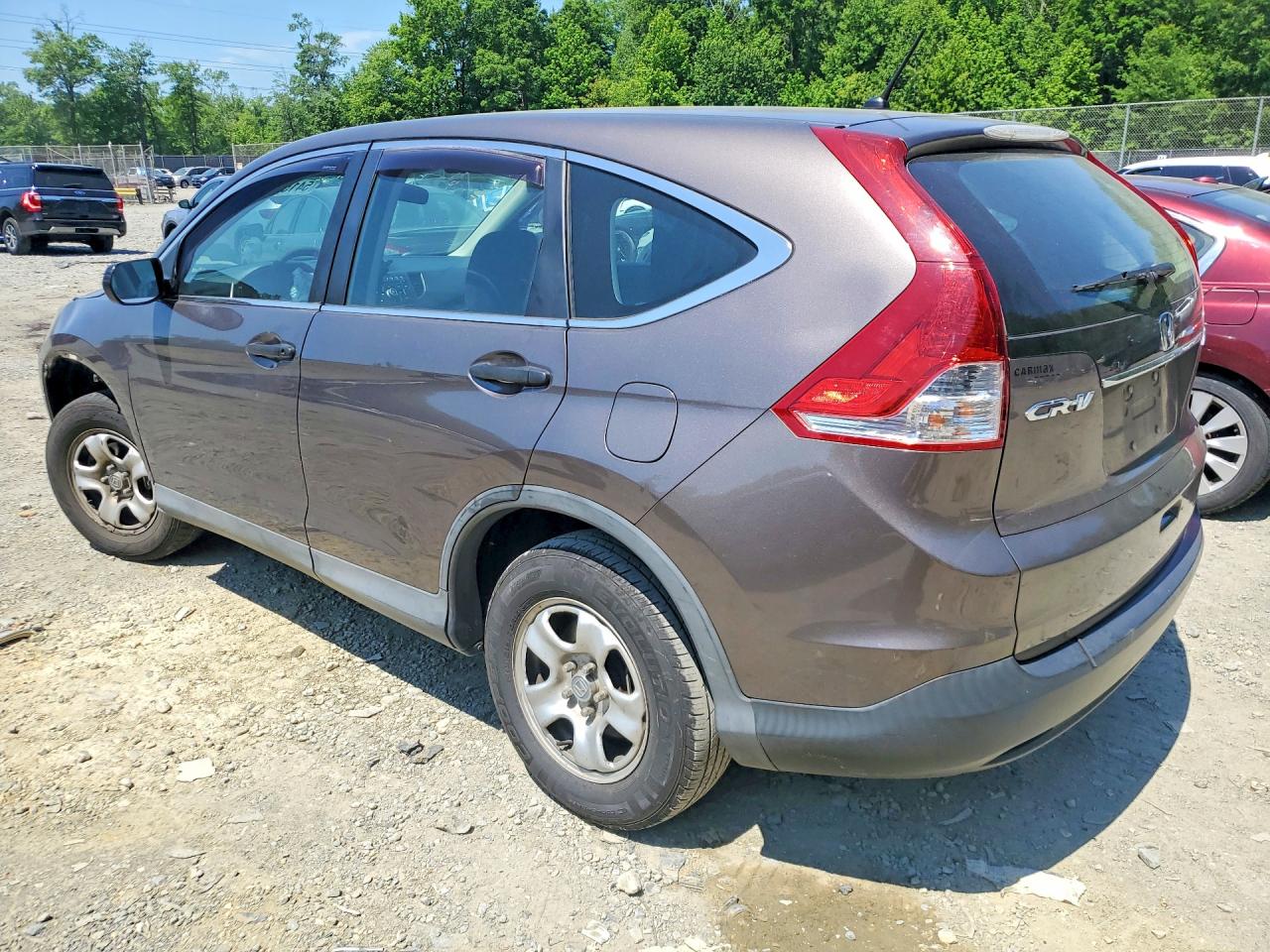 2014 Honda Cr-v Lx Gray vin: 2HKRM4H36EH654187