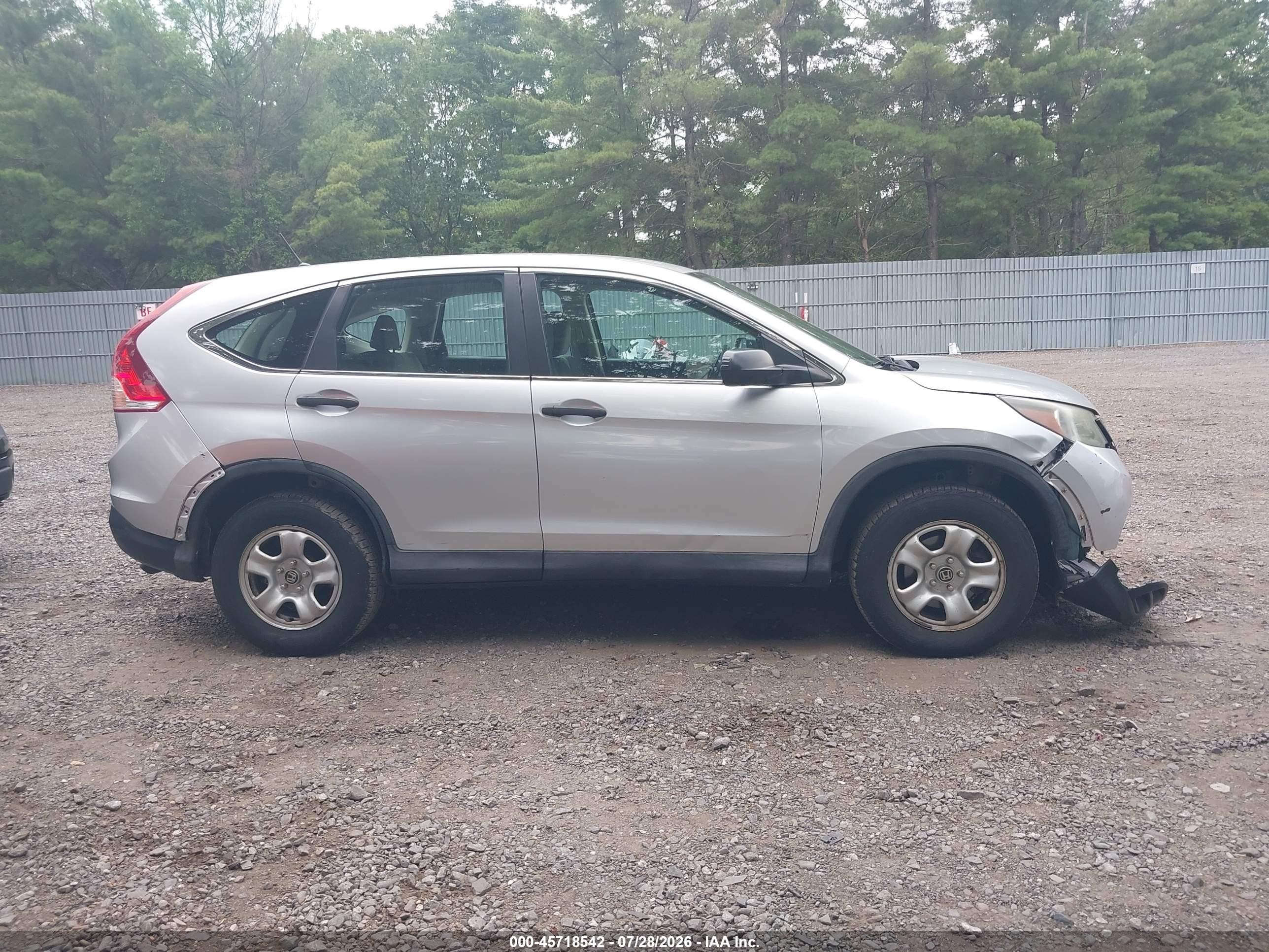 2014 Honda Cr-v Lx Серебряный vin: 2HKRM4H36EH684130