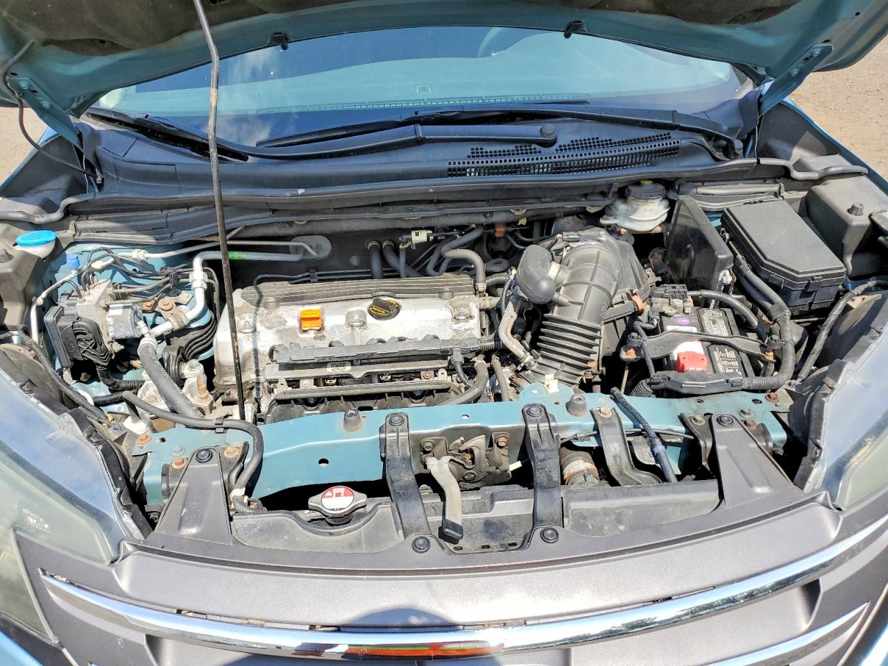2014 Honda Cr-v Lx Turquoise vin: 2HKRM4H36EH684953