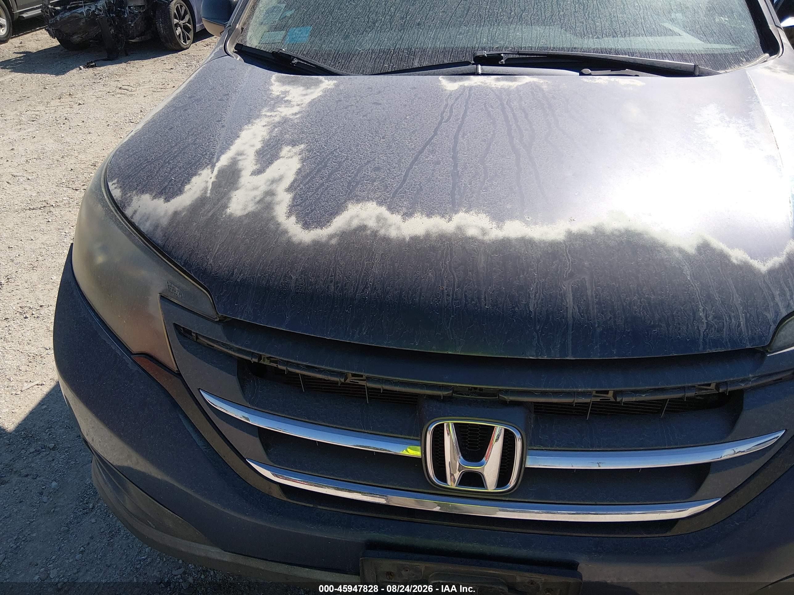 2014 Honda Cr-v Lx Dark Blue vin: 2HKRM4H36EH702707