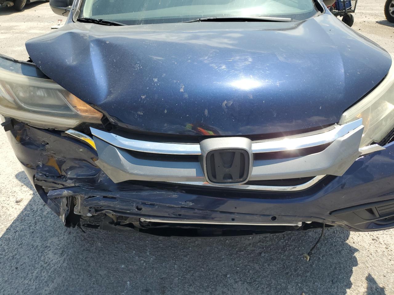2015 Honda Cr-v Lx Blue vin: 2HKRM4H36FH612765