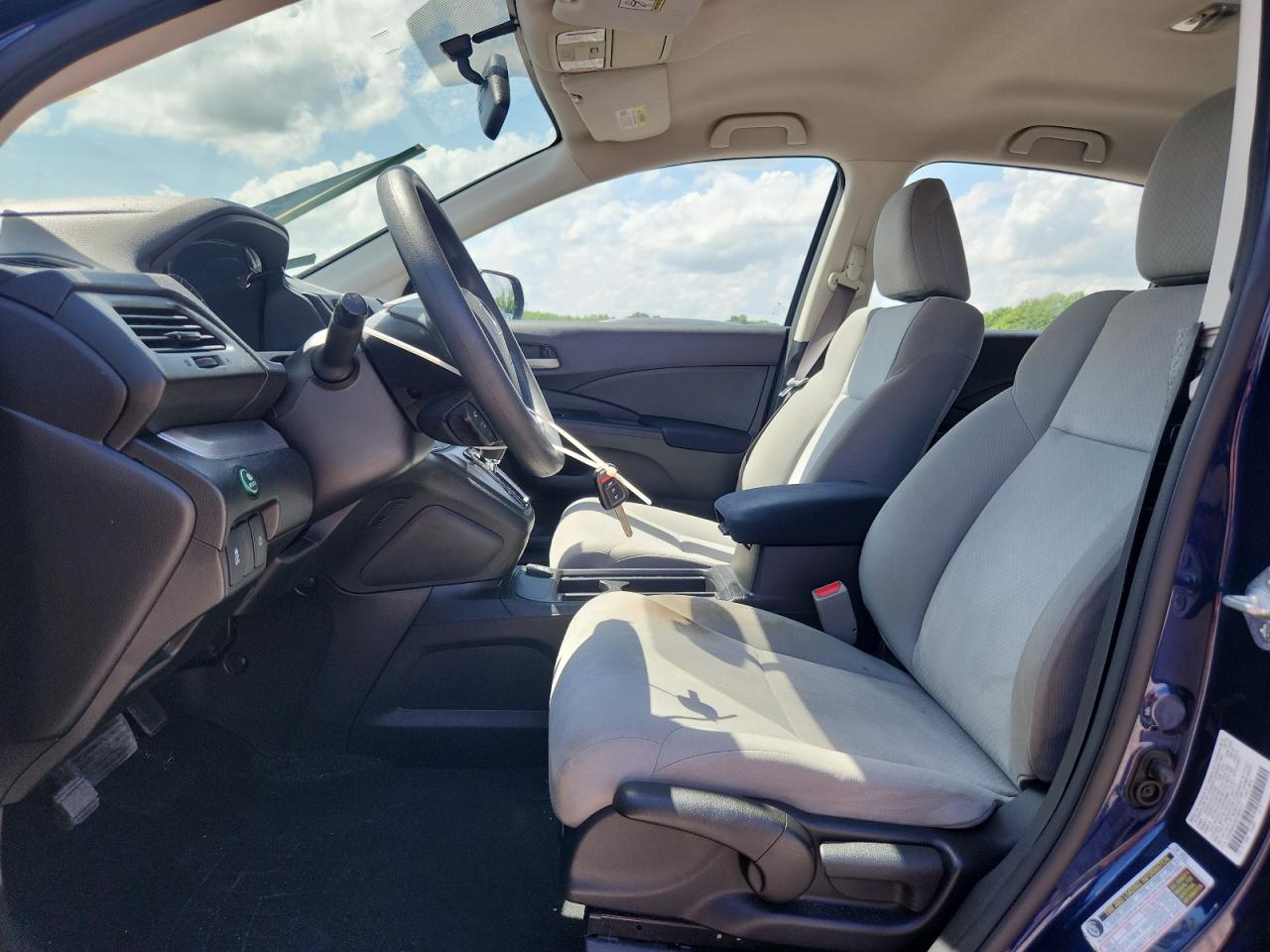 2015 Honda Cr-v Lx Синий vin: 2HKRM4H36FH693511