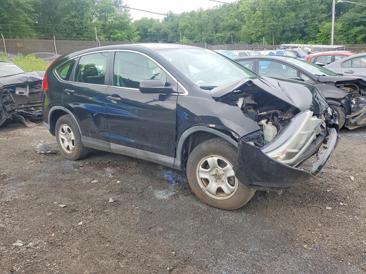2015 Honda Cr-v Lx Черный vin: 2HKRM4H36FH698174