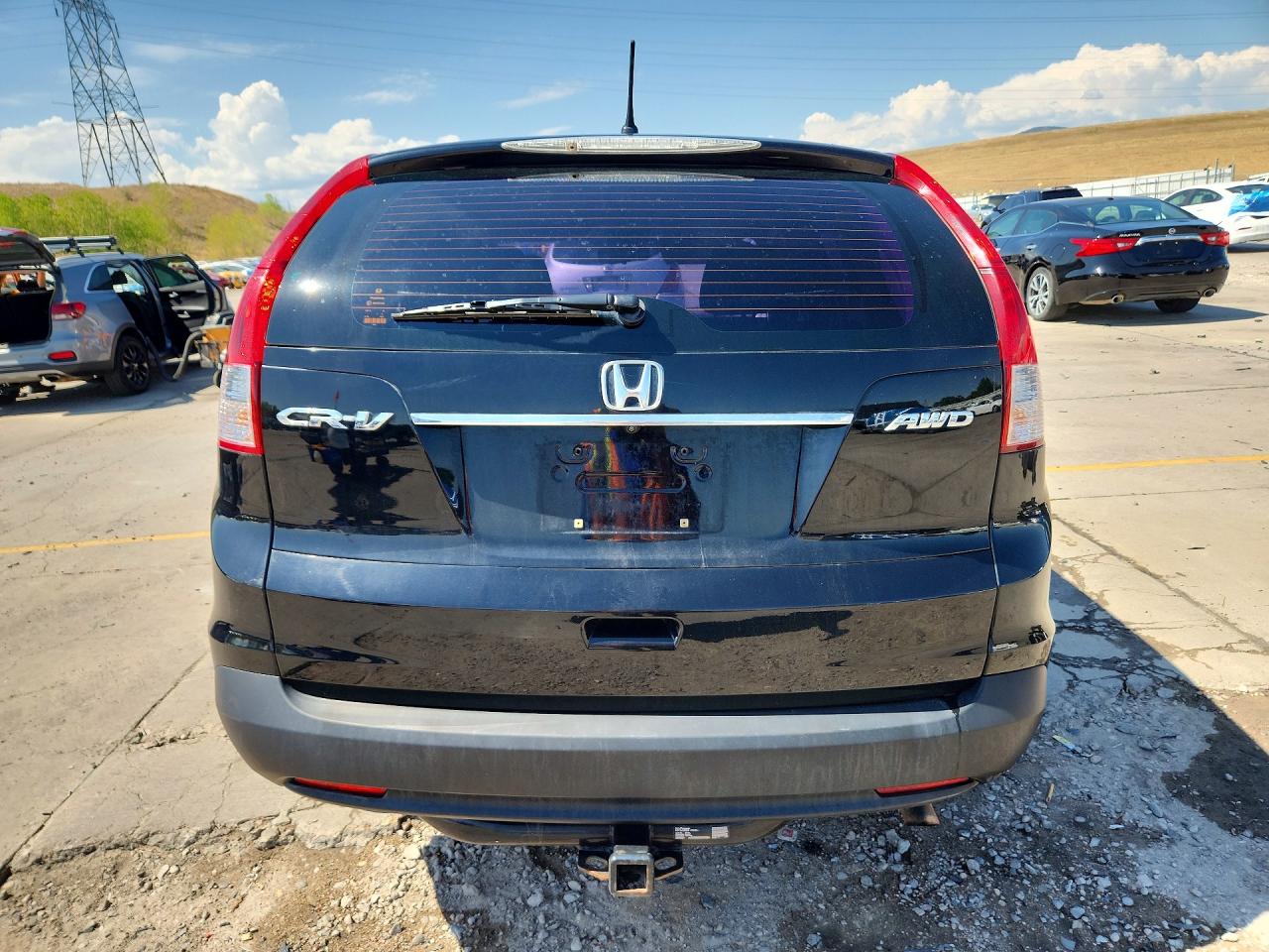 2013 Honda Cr-v Lx Black vin: 2HKRM4H37DH611928