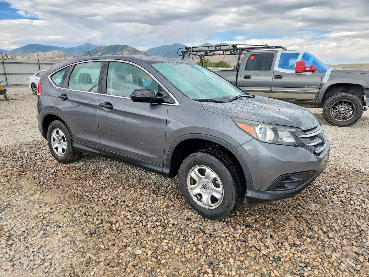 2013 Honda Cr-v Lx Серый vin: 2HKRM4H37DH637767