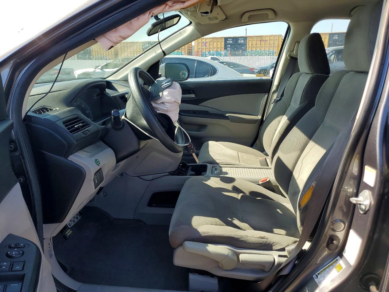 2013 Honda Cr-v Lx Charcoal vin: 2HKRM4H37DH650938