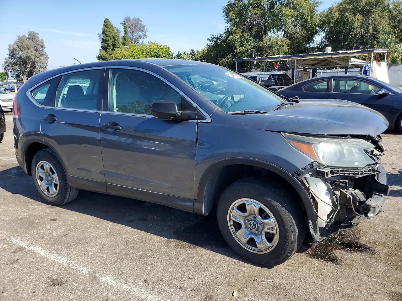 2013 Honda Cr-v Lx Charcoal vin: 2HKRM4H37DH650938
