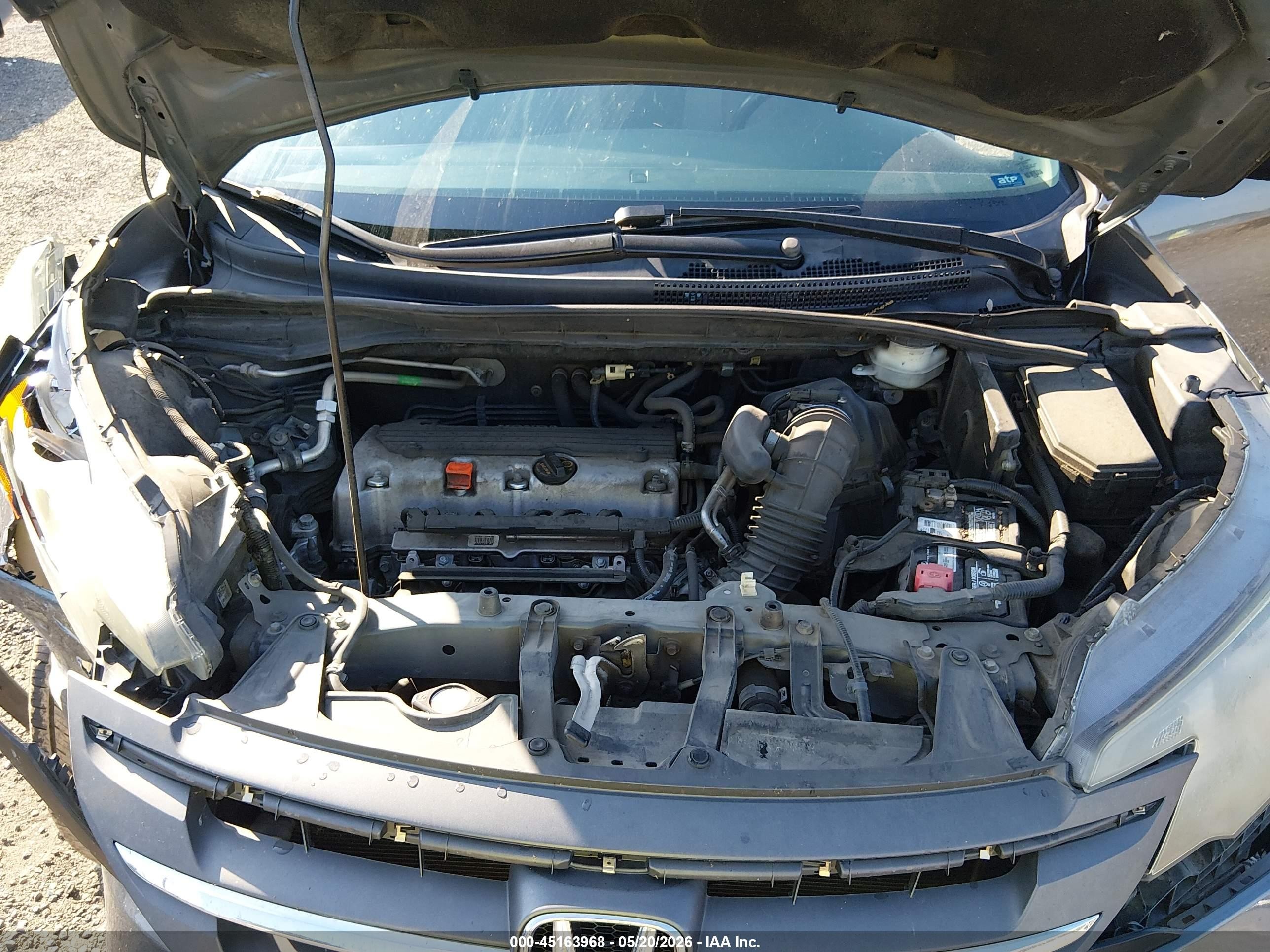 2013 Honda Cr-v Lx Gray vin: 2HKRM4H37DH651040