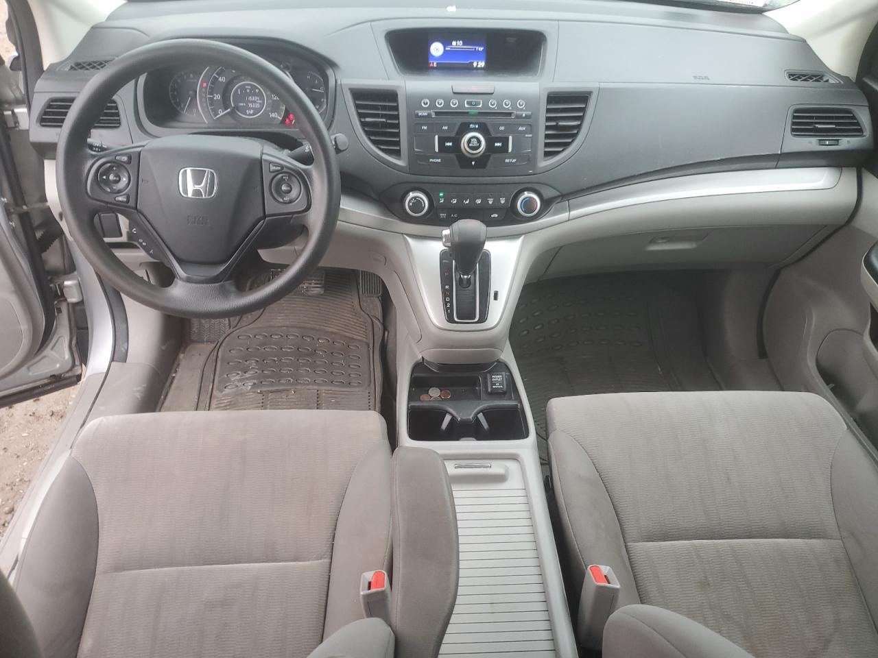 2013 Honda Cr-v Lx Silver vin: 2HKRM4H37DH651474