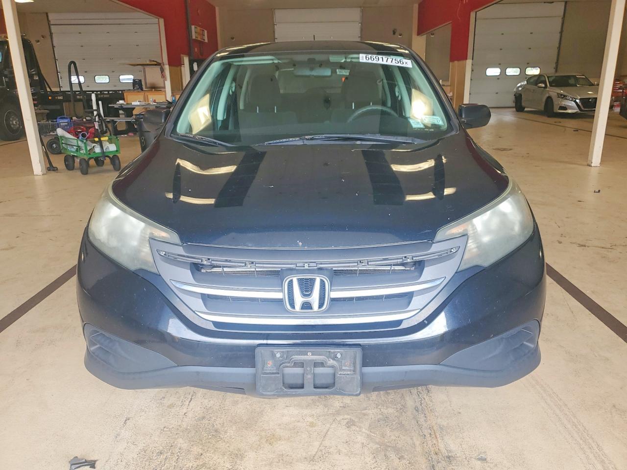 2013 Honda Cr-v Lx Black vin: 2HKRM4H37DH652107