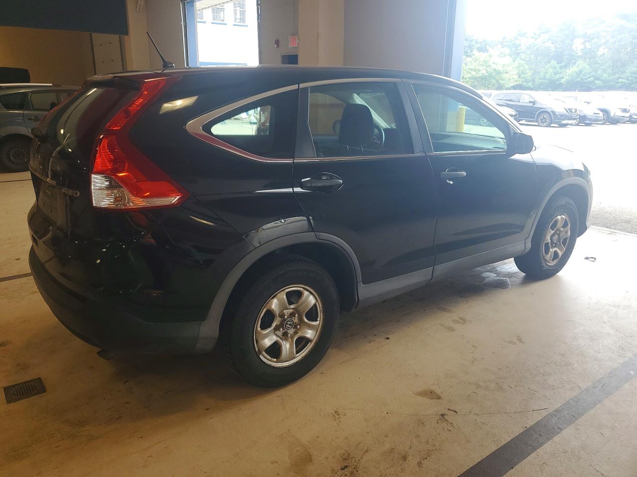 2013 Honda Cr-v Lx Black vin: 2HKRM4H37DH652107