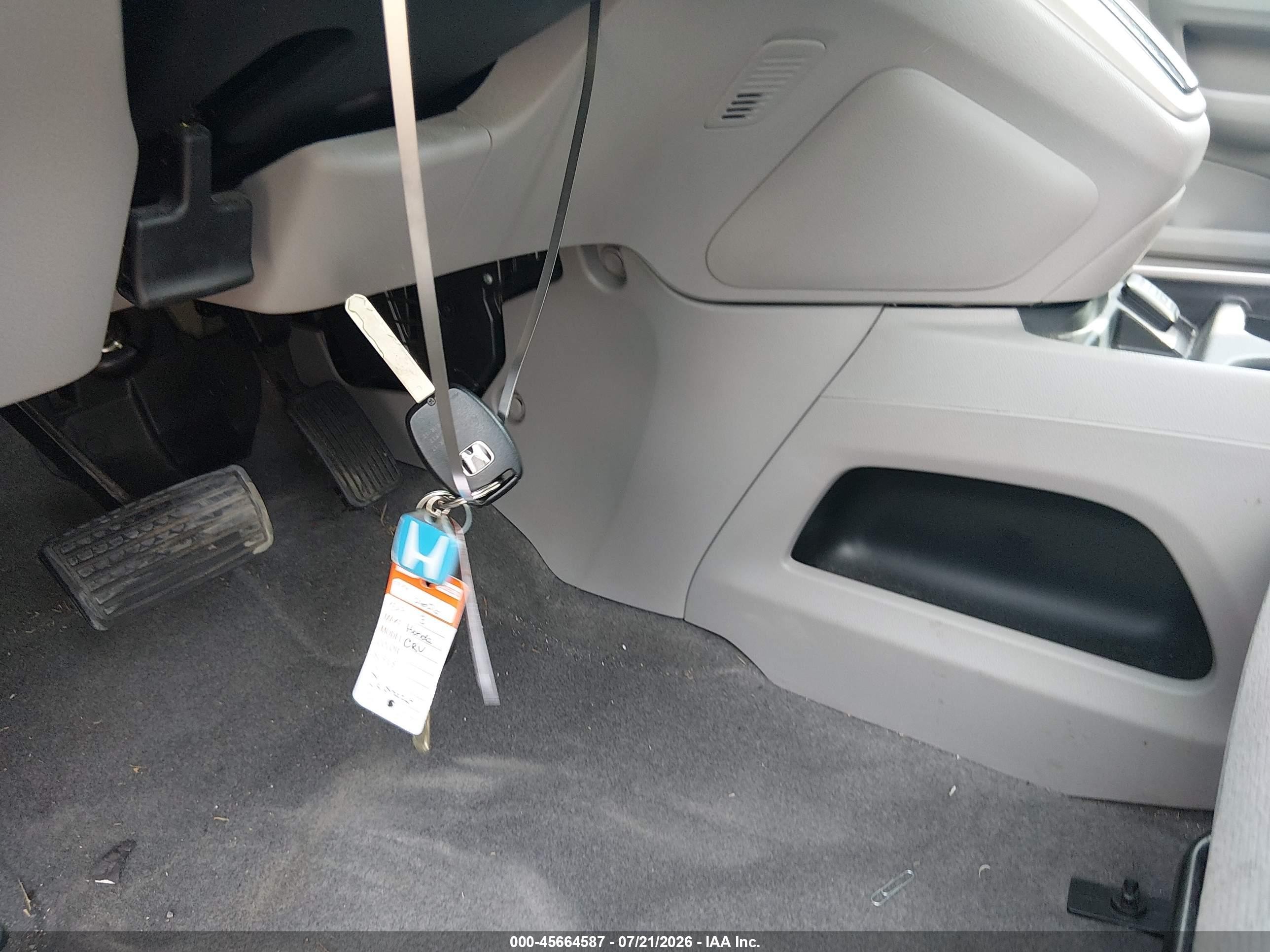 2013 Honda Cr-v Lx Silver vin: 2HKRM4H37DH671045