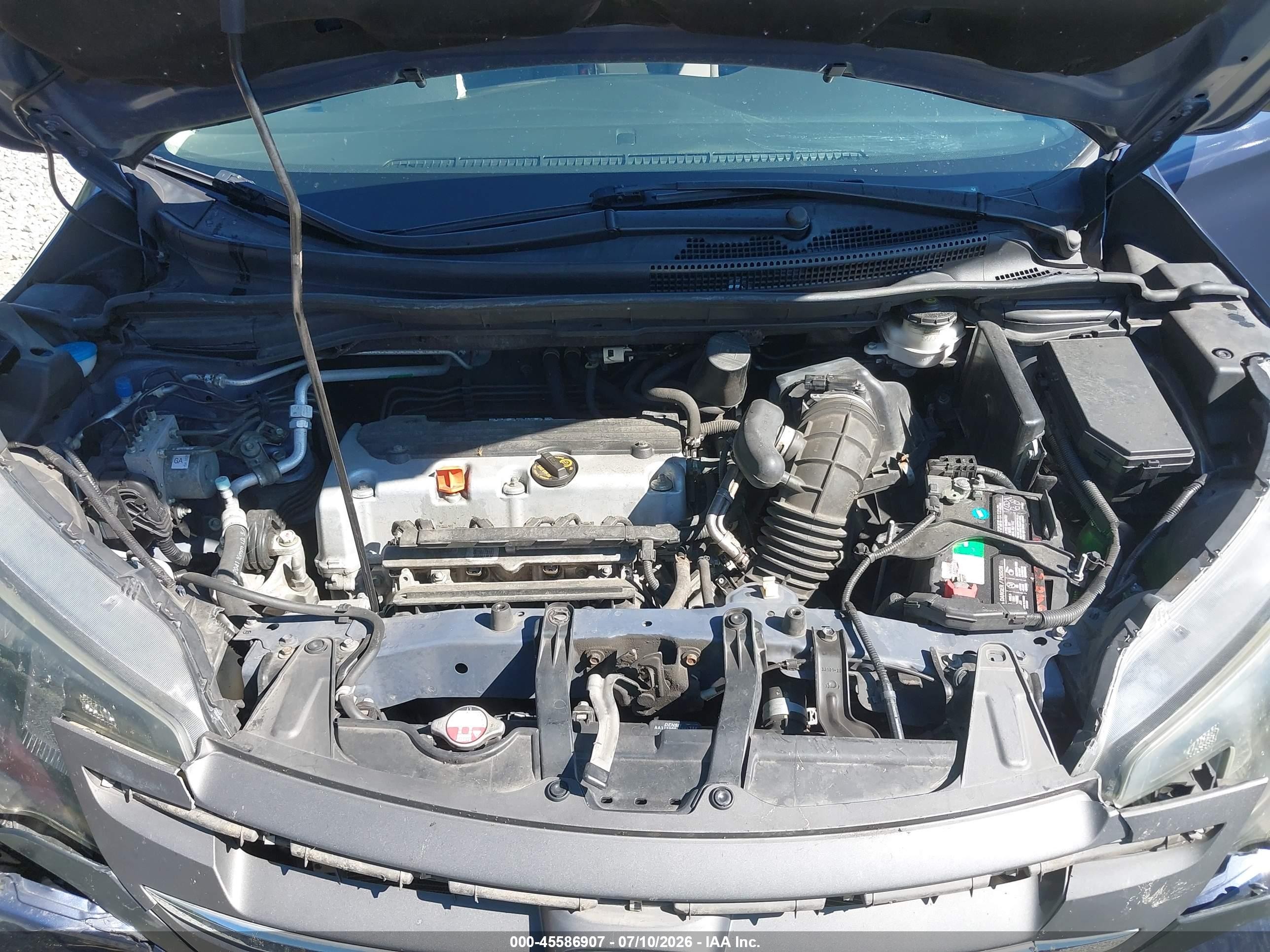 2013 Honda Cr-v Lx Blue vin: 2HKRM4H37DH673359