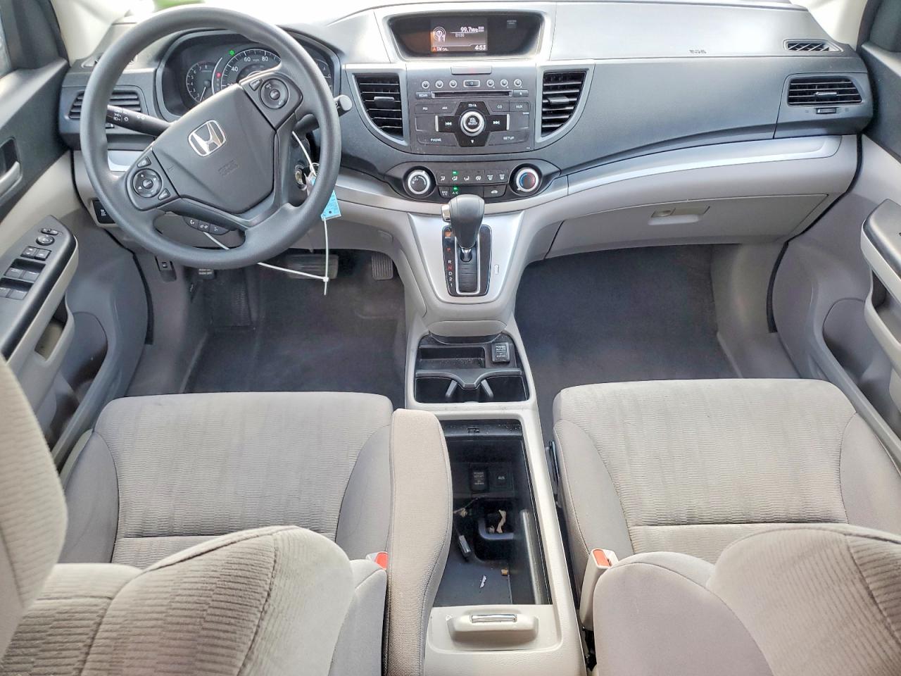 2013 Honda Cr-v Lx Blue vin: 2HKRM4H37DH687875