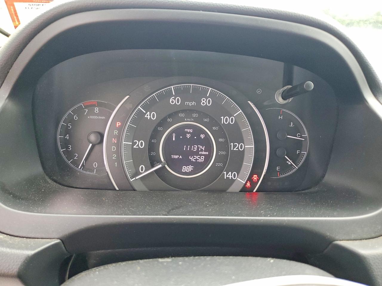 2014 Honda Cr-v Lx Blue vin: 2HKRM4H37EH600316