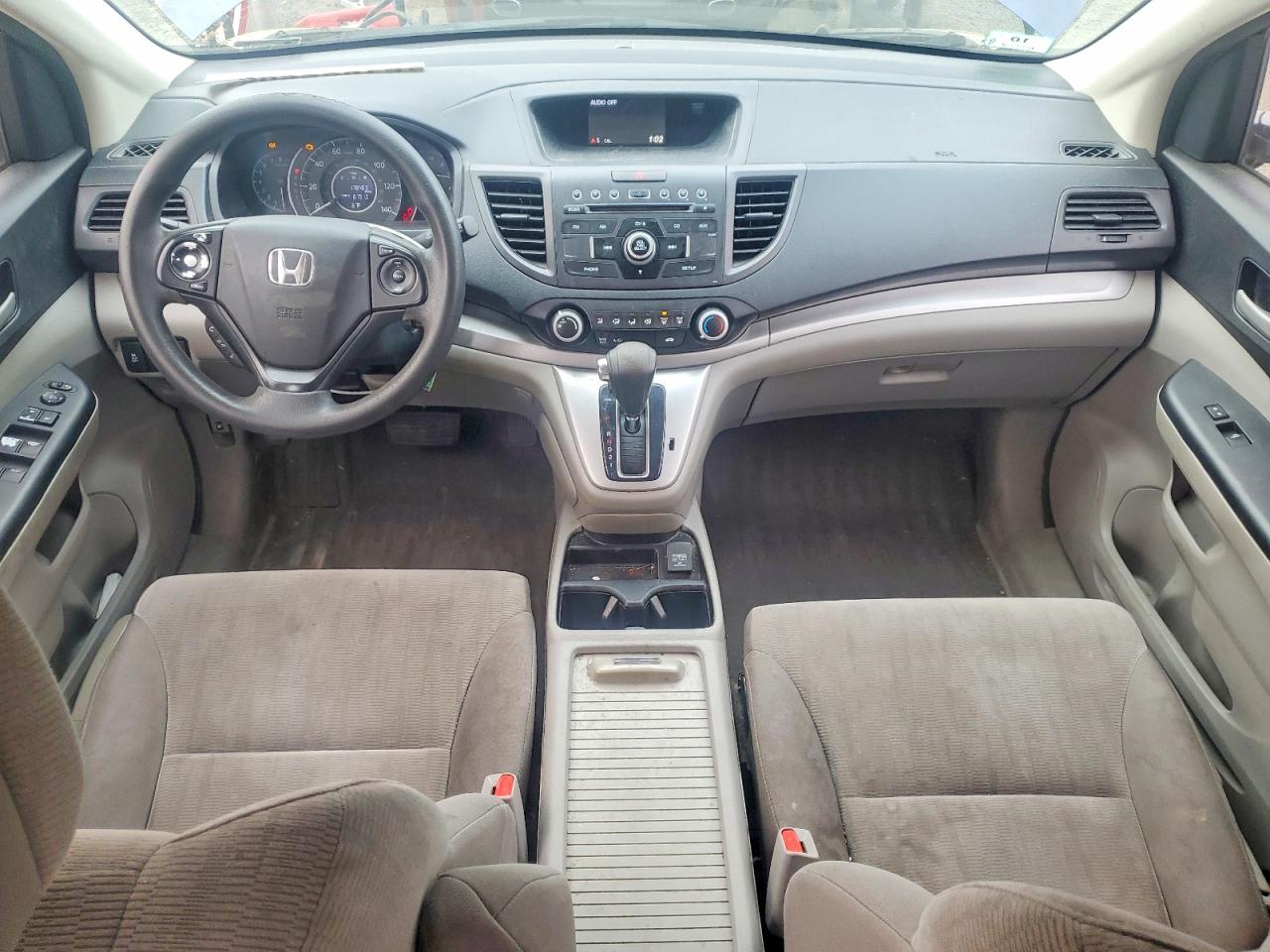 2014 Honda Cr-v Lx Blue vin: 2HKRM4H37EH644073