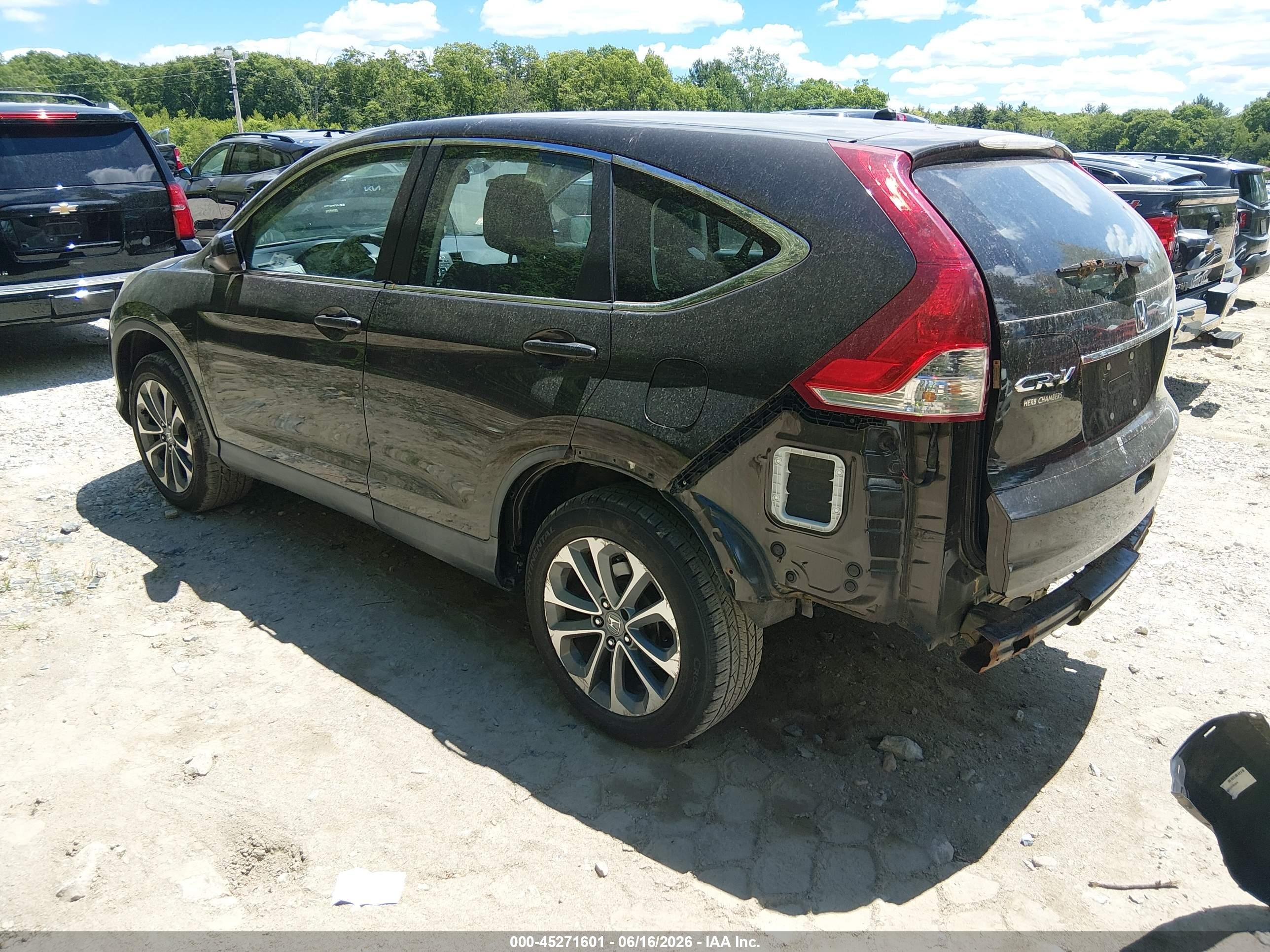 2014 Honda Cr-v Lx Champagne vin: 2HKRM4H37EH647507