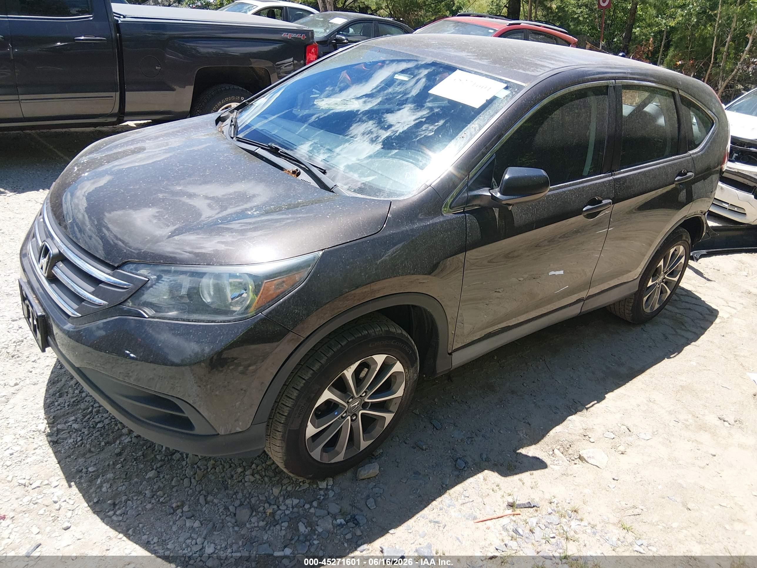 2014 Honda Cr-v Lx Champagne vin: 2HKRM4H37EH647507