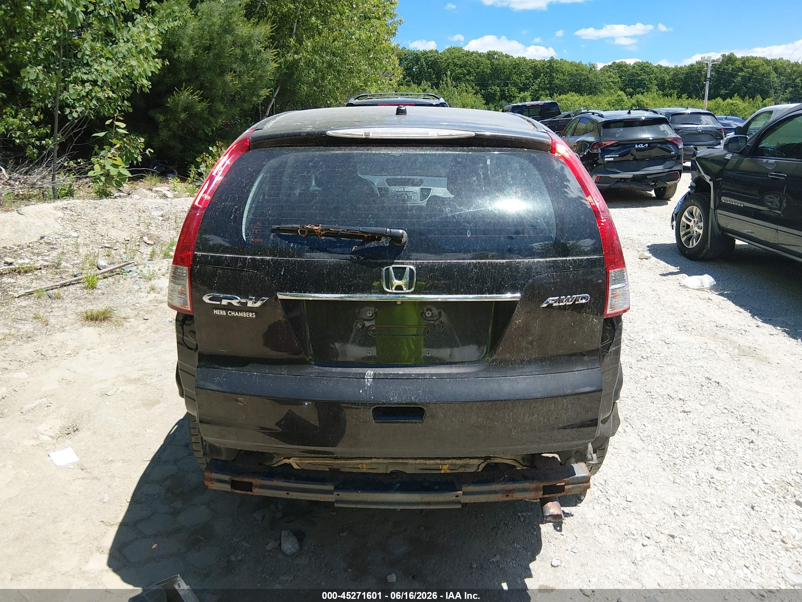 2014 Honda Cr-v Lx Champagne vin: 2HKRM4H37EH647507