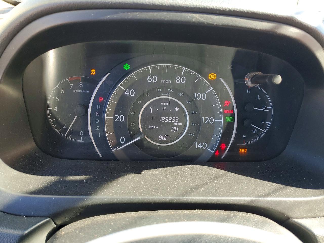 2014 Honda Cr-v Lx Blue vin: 2HKRM4H37EH670768