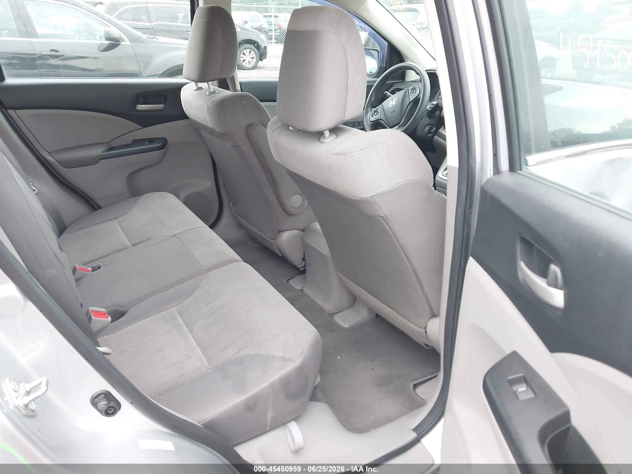 2014 Honda Cr-v Lx Silver vin: 2HKRM4H37EH673198