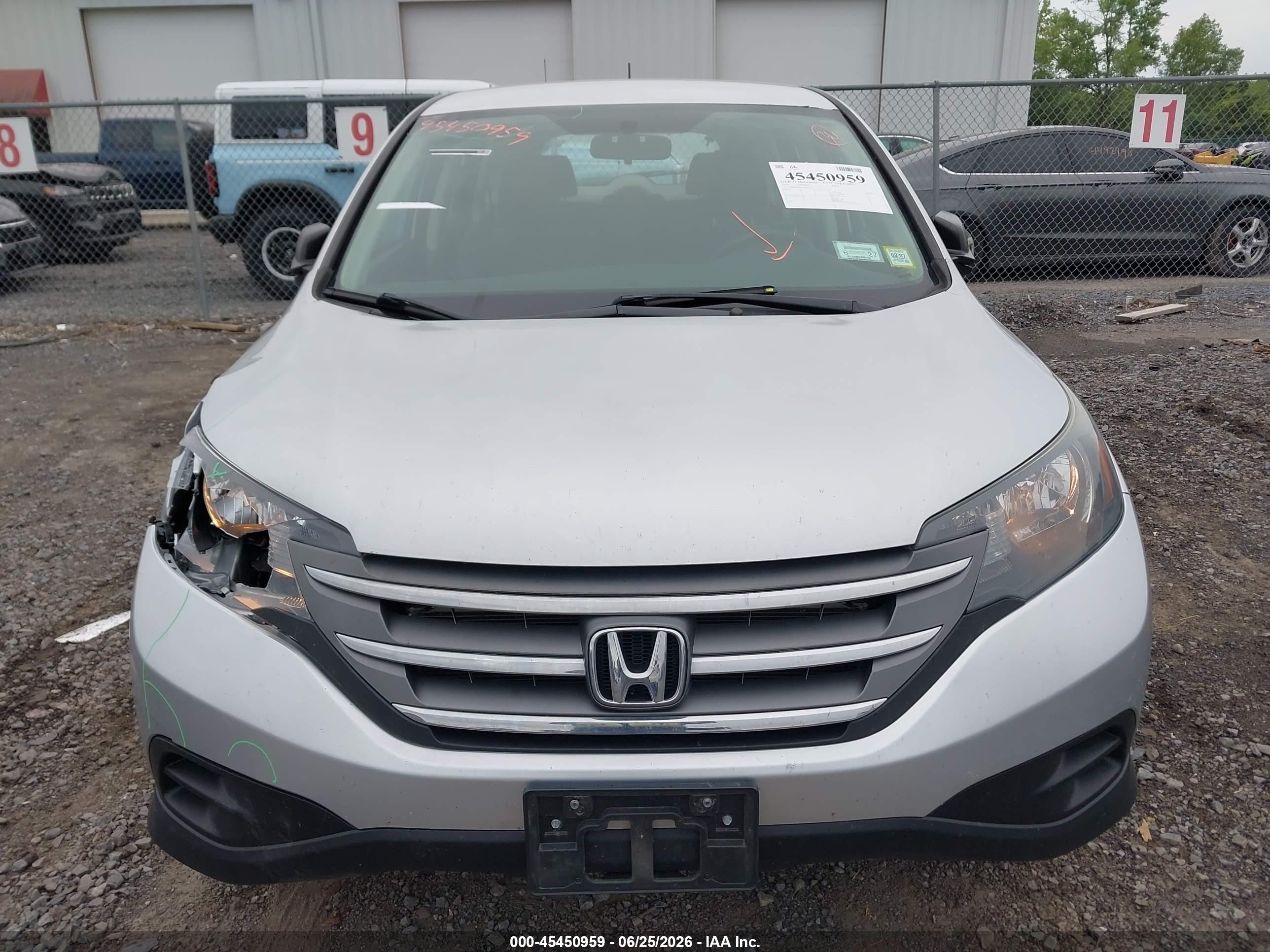2014 Honda Cr-v Lx Silver vin: 2HKRM4H37EH673198