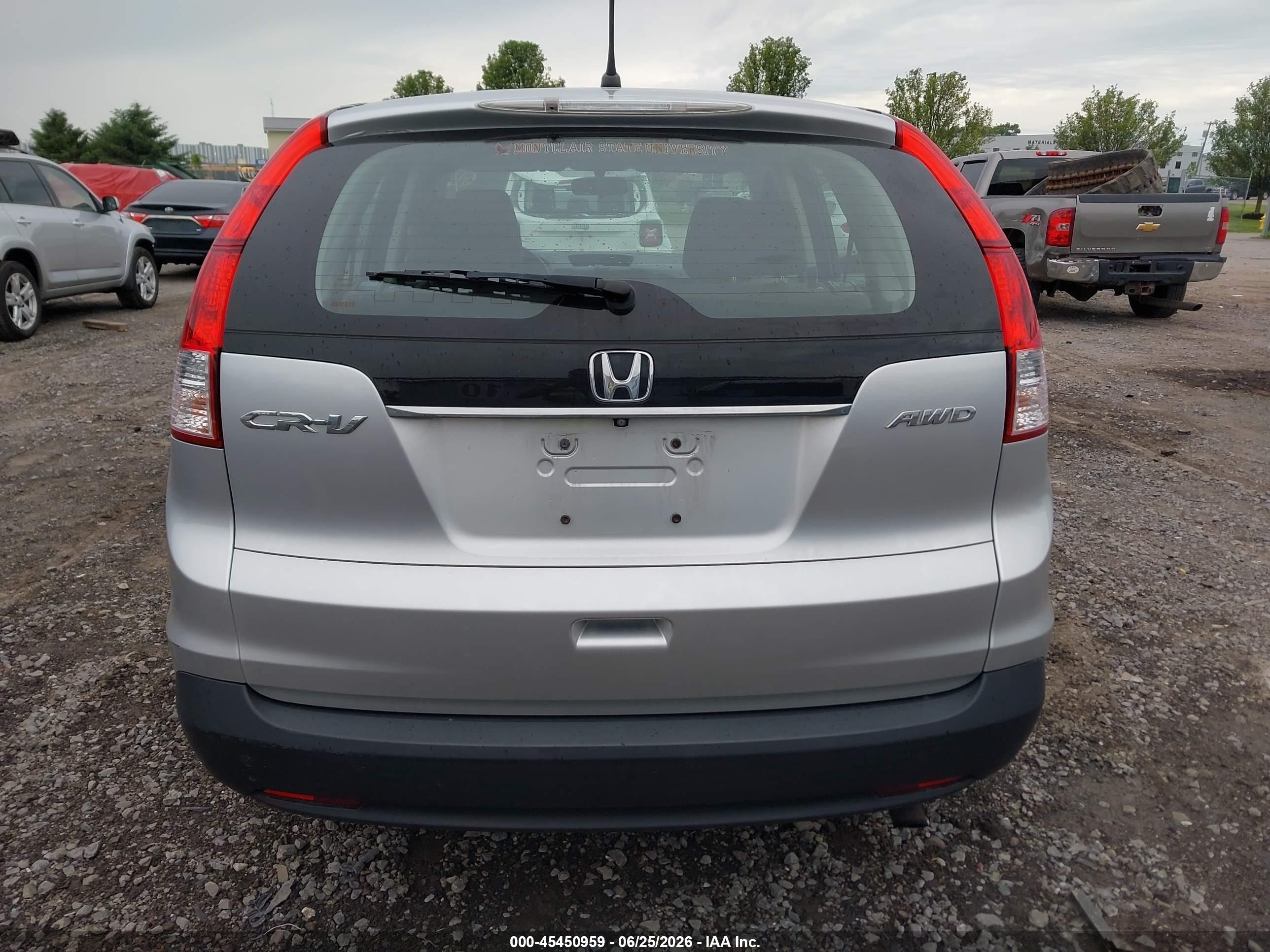 2014 Honda Cr-v Lx Silver vin: 2HKRM4H37EH673198