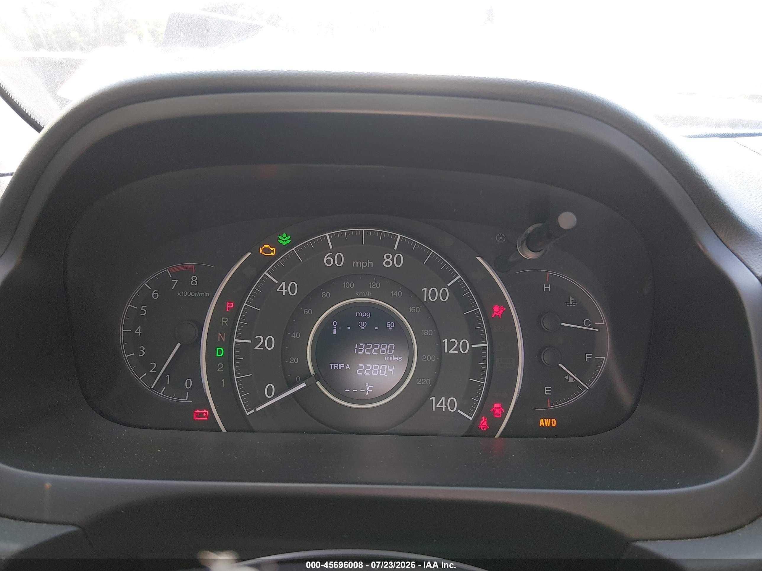 2014 Honda Cr-v Lx Blue vin: 2HKRM4H37EH673590