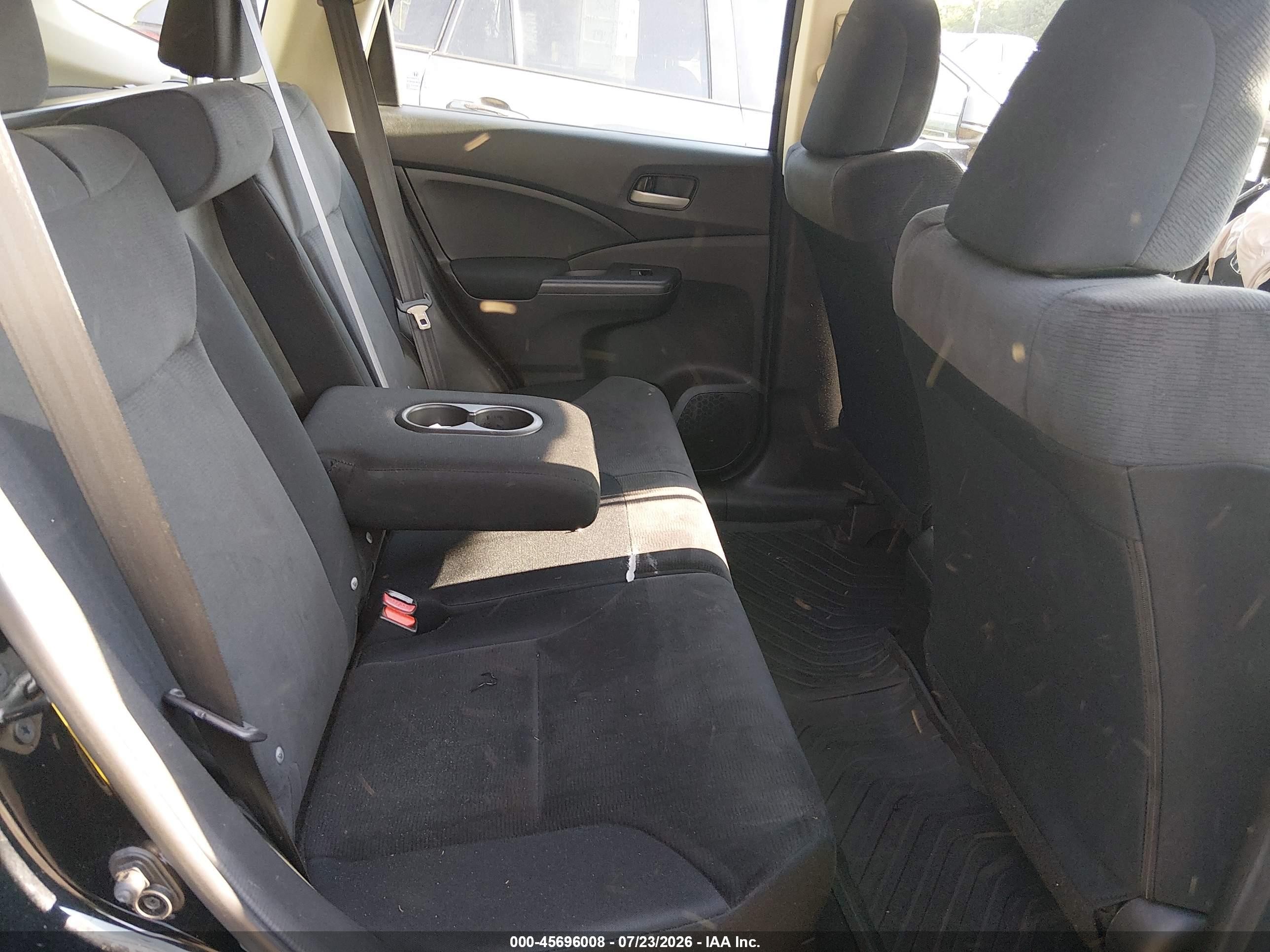 2014 Honda Cr-v Lx Blue vin: 2HKRM4H37EH673590