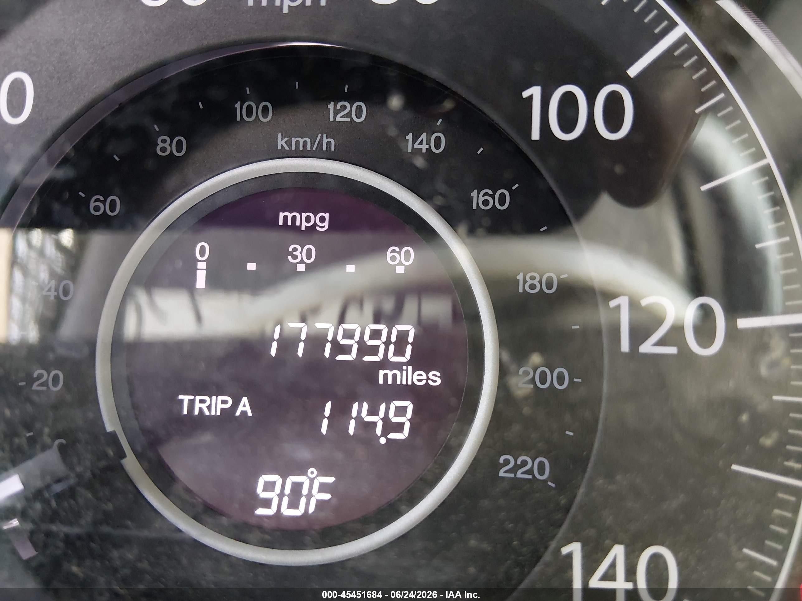 2014 Honda Cr-v Lx Blue vin: 2HKRM4H37EH684864