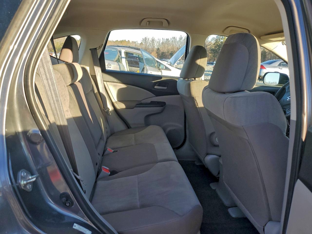2014 Honda Cr-v Lx Gray vin: 2HKRM4H37EH693354