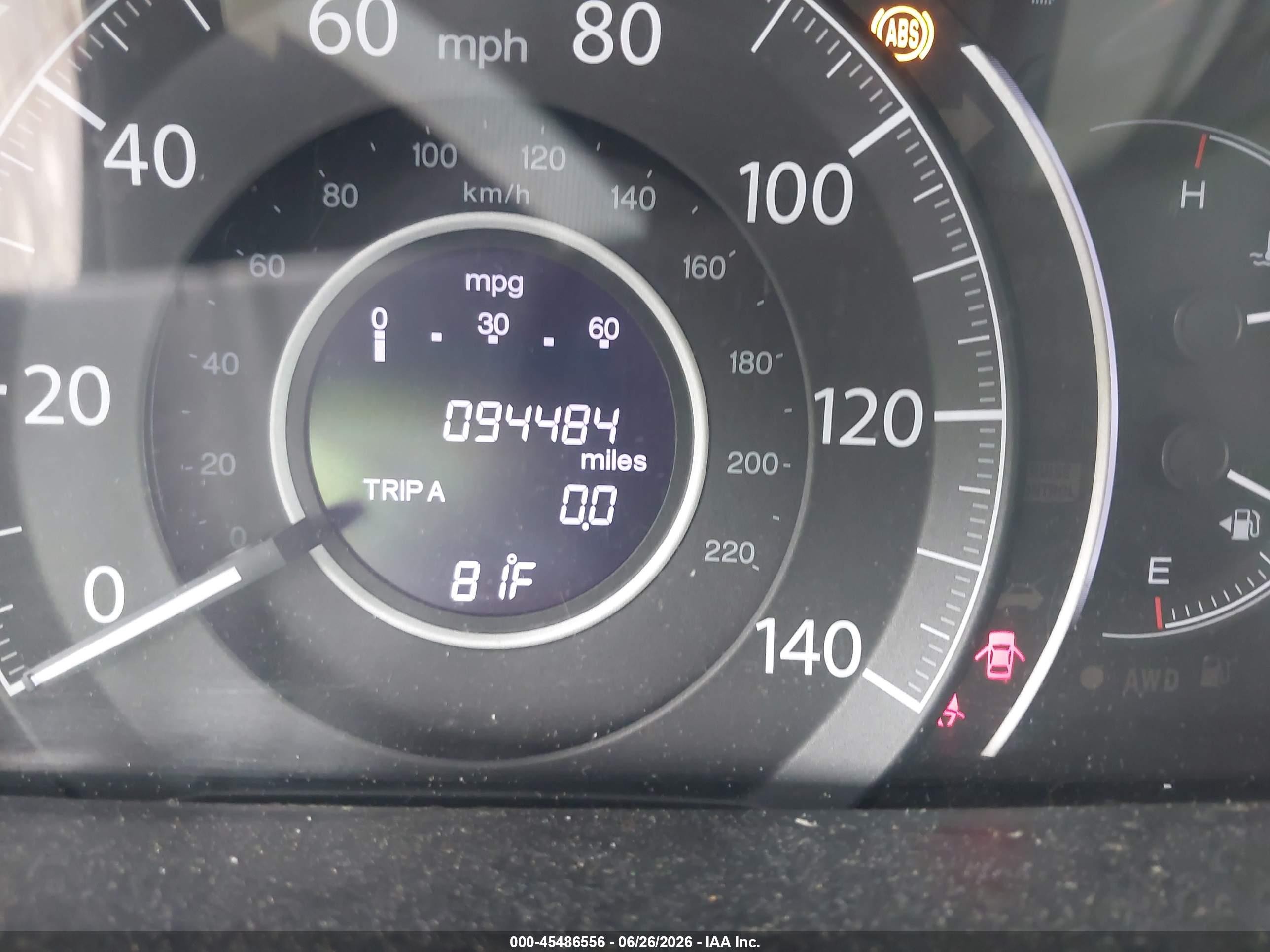 2014 Honda Cr-v Lx Gray vin: 2HKRM4H37EH697209