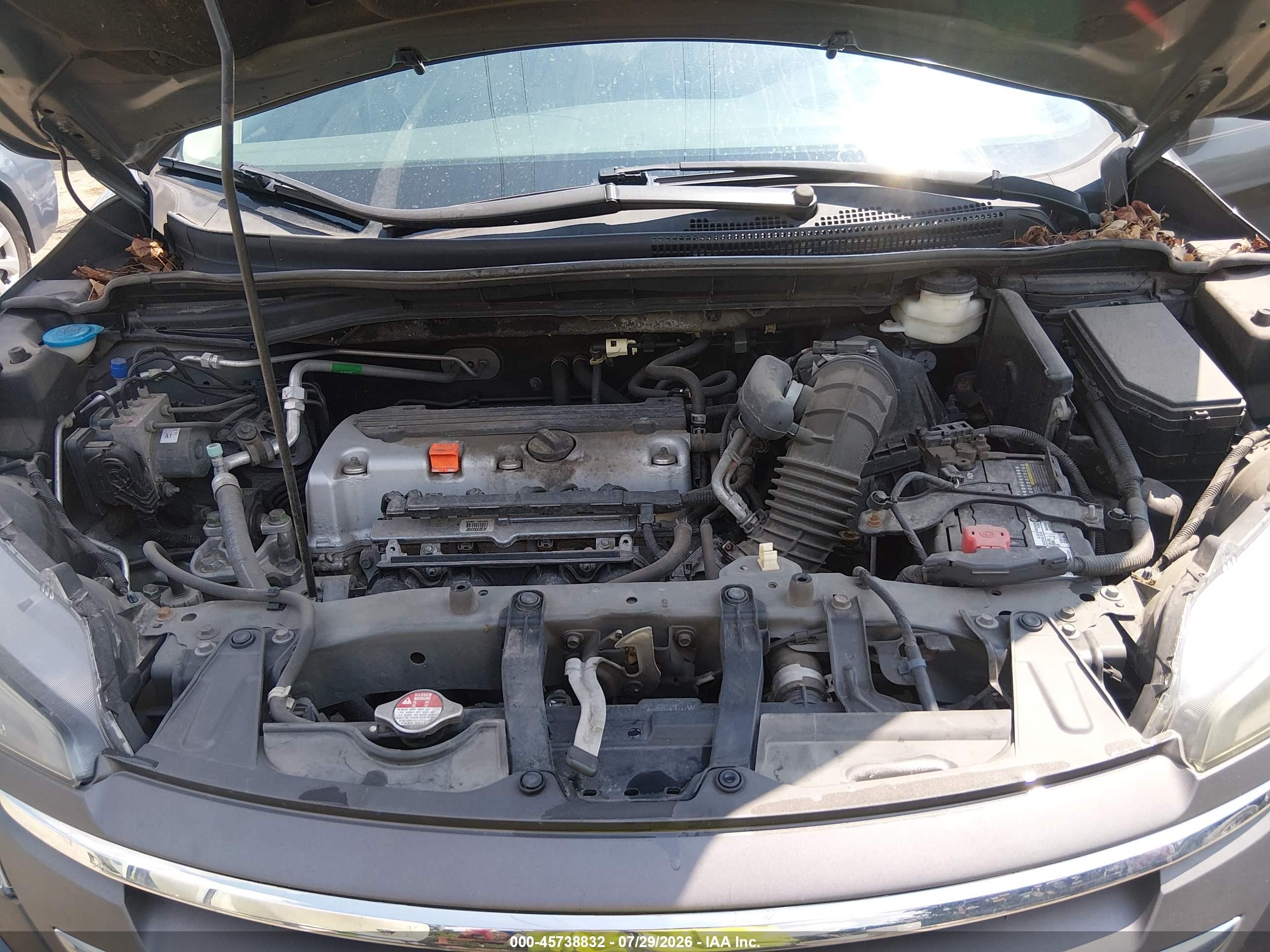 2014 Honda Cr-v Lx Gray vin: 2HKRM4H37EH706457