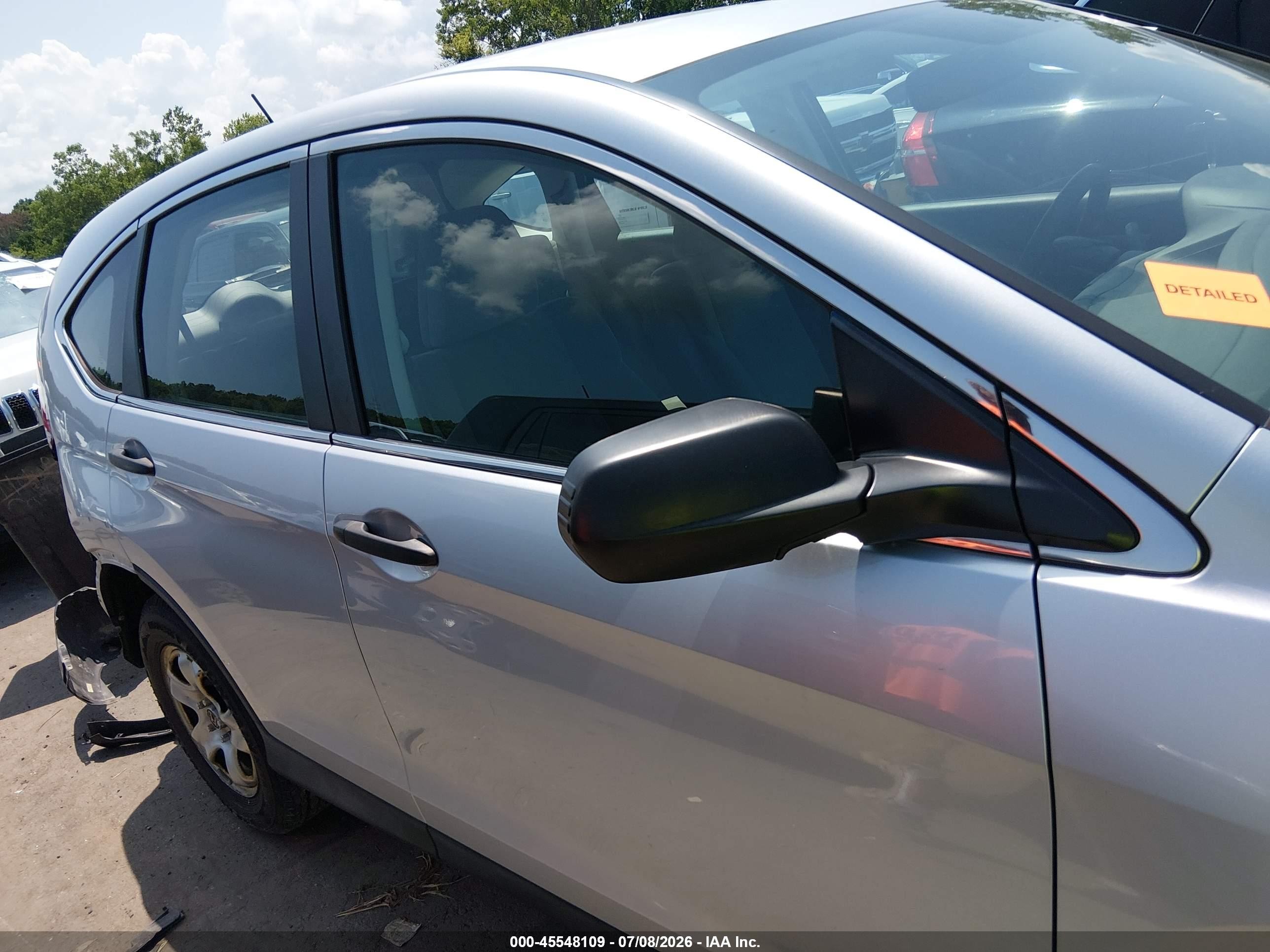 2014 Honda Cr-v Lx Silver vin: 2HKRM4H37EH708175