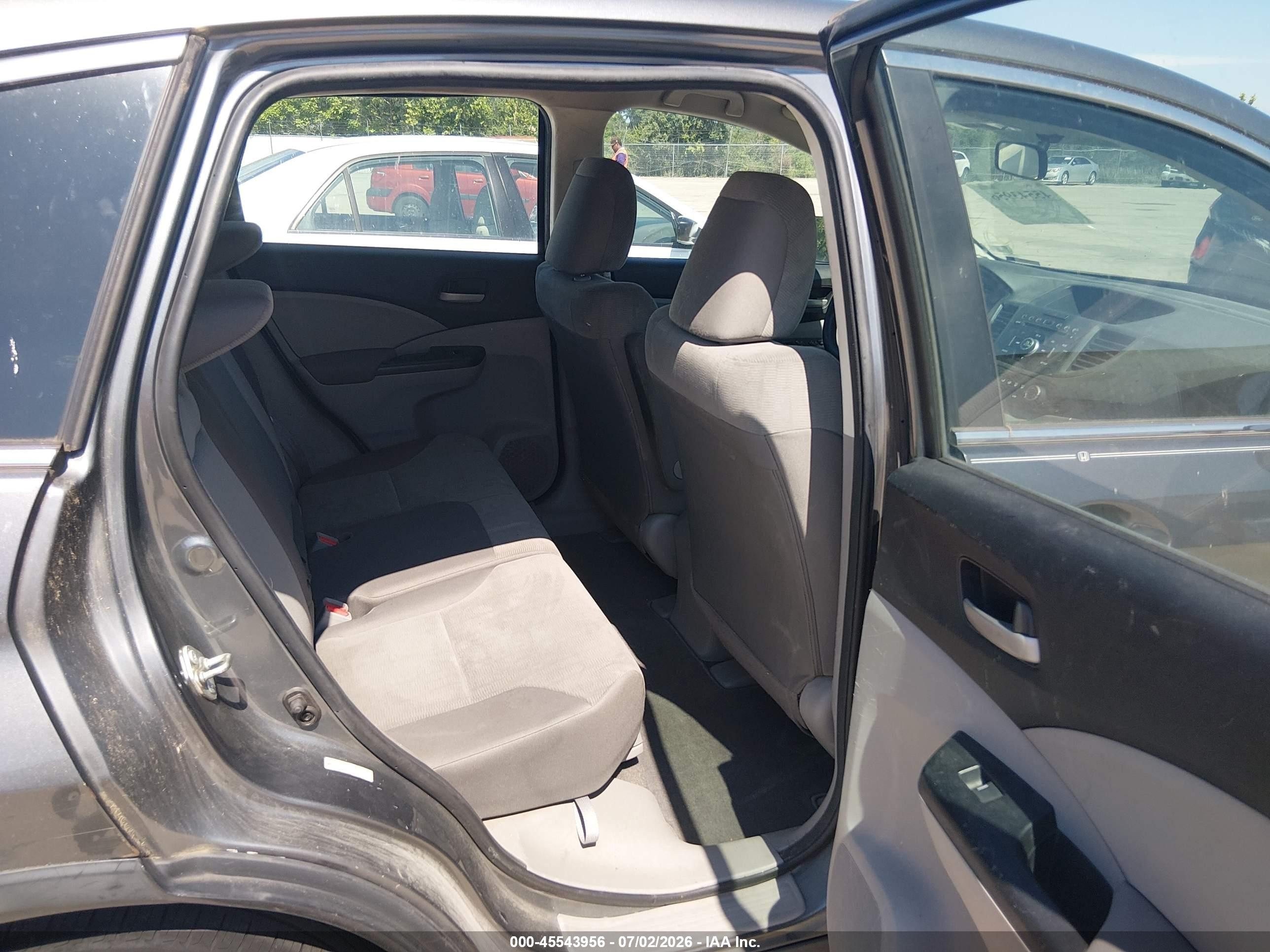 2014 Honda Cr-v Lx Серый vin: 2HKRM4H37EH717068