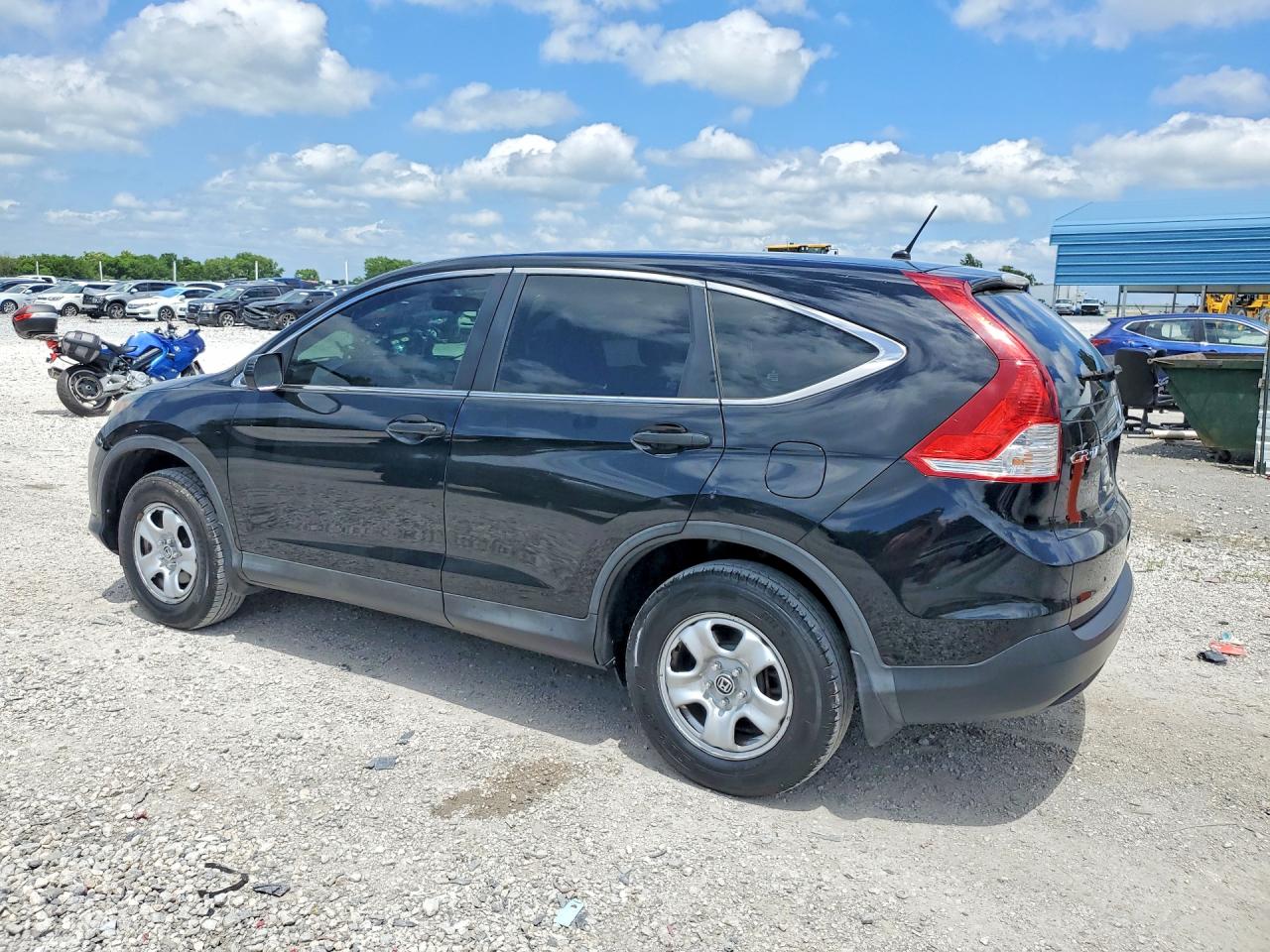 2014 Honda Cr-v Lx Black vin: 2HKRM4H37EH719399