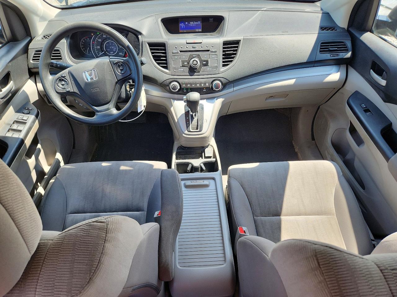 2014 Honda Cr-v Lx Gray vin: 2HKRM4H37EH727101