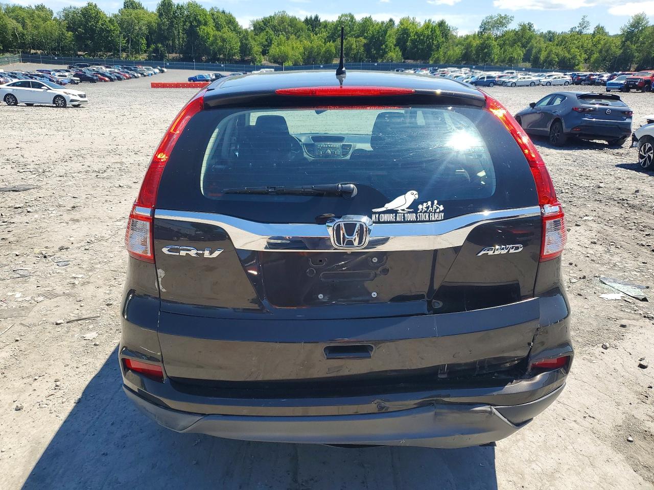 2015 Honda Cr-v Lx Brown vin: 2HKRM4H37FH601807