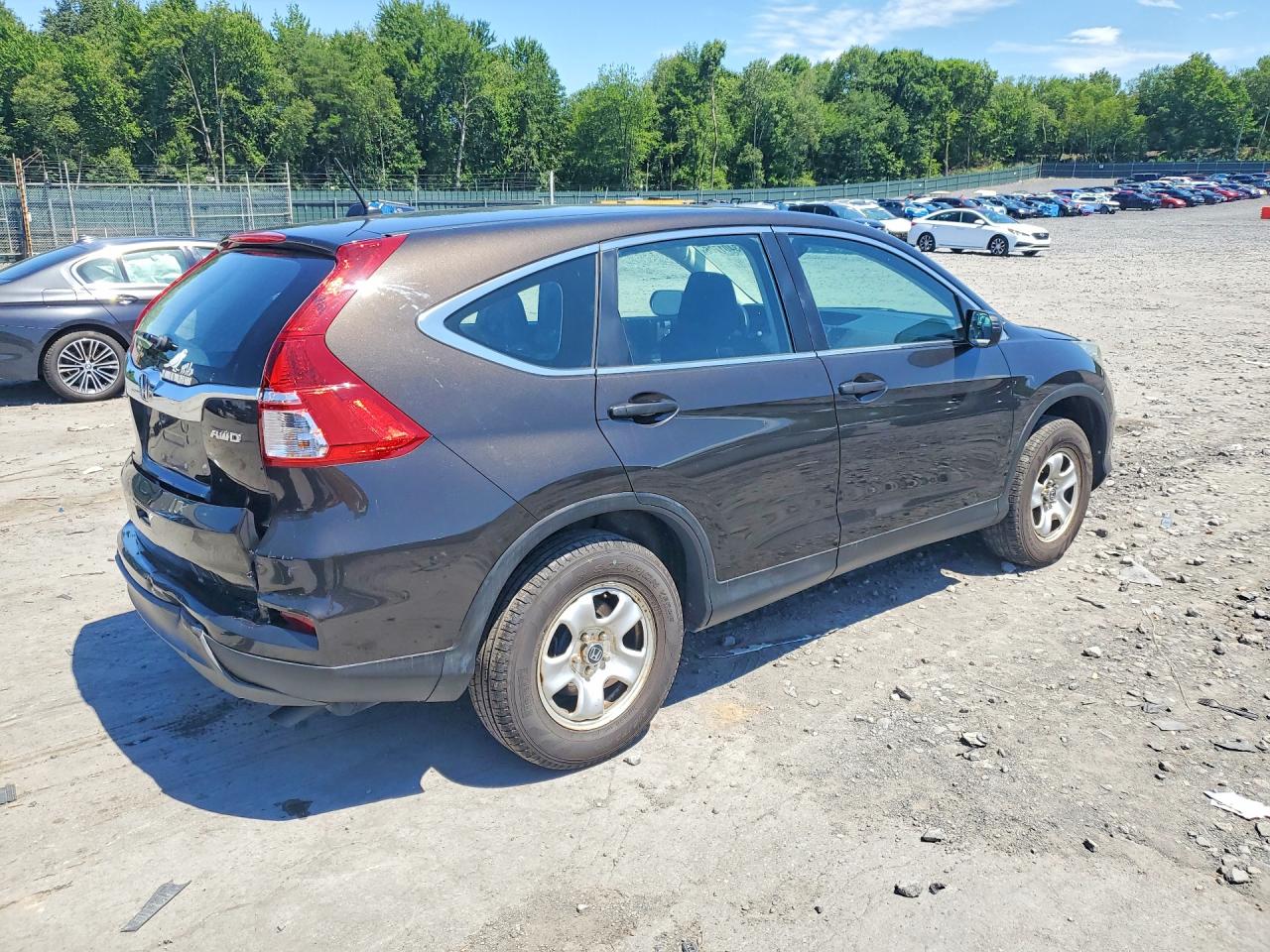 2015 Honda Cr-v Lx Brown vin: 2HKRM4H37FH601807