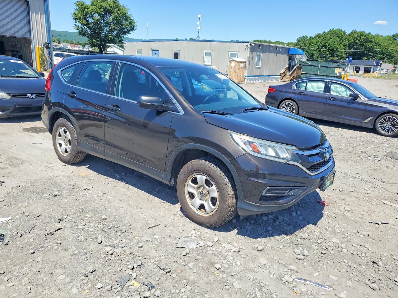 2015 Honda Cr-v Lx Brown vin: 2HKRM4H37FH601807